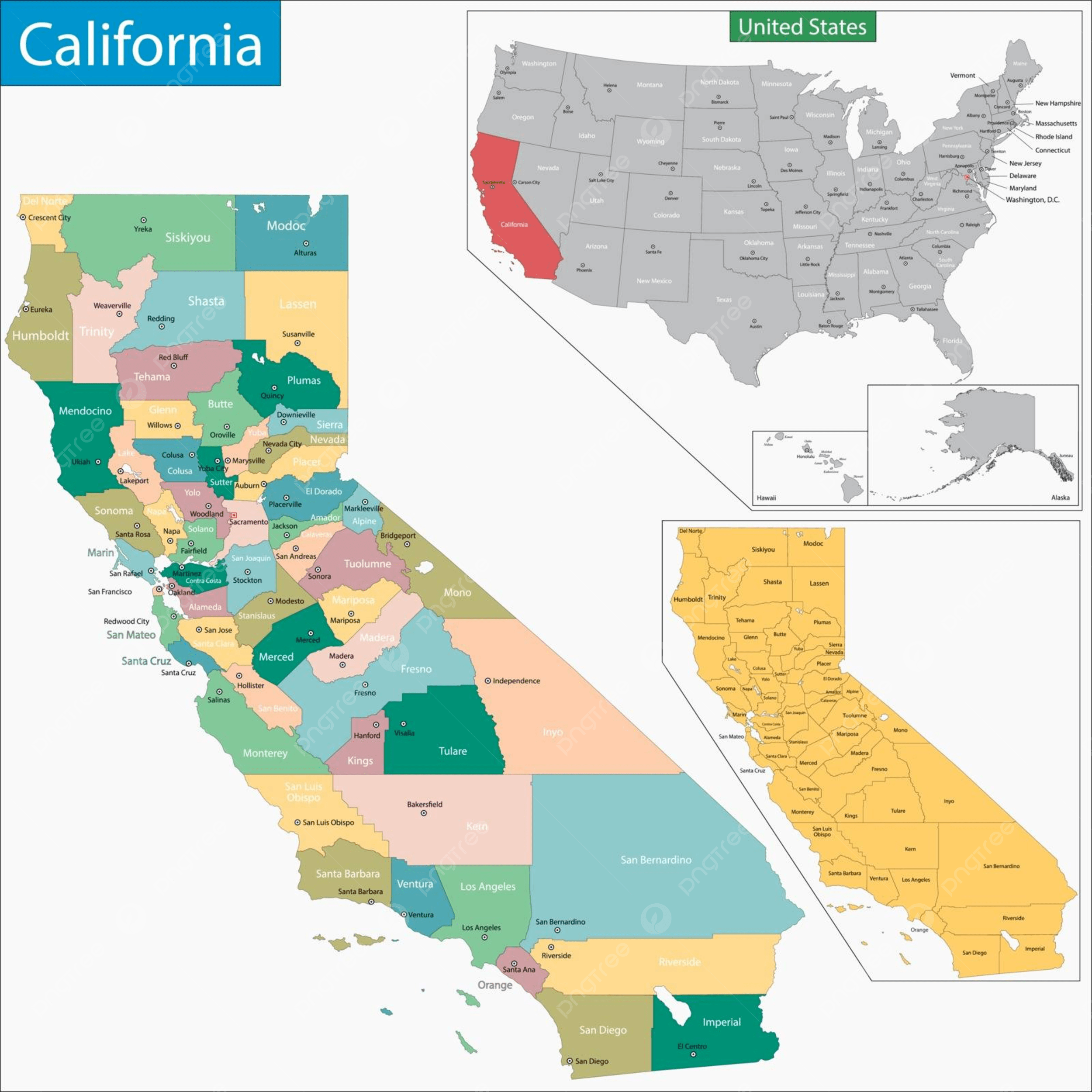 2500x2500 California Map District Maple Los Angeles Vector, District, Maple, Los Angeles Illustration Background And Wallpaper For Free Download