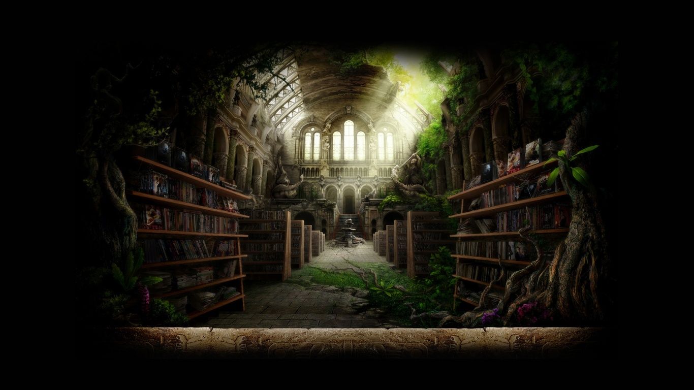 1366x768 Library 4K UHD Wallpaper for UltraHD Desktop and TV : Smartphone and Tablet Devices