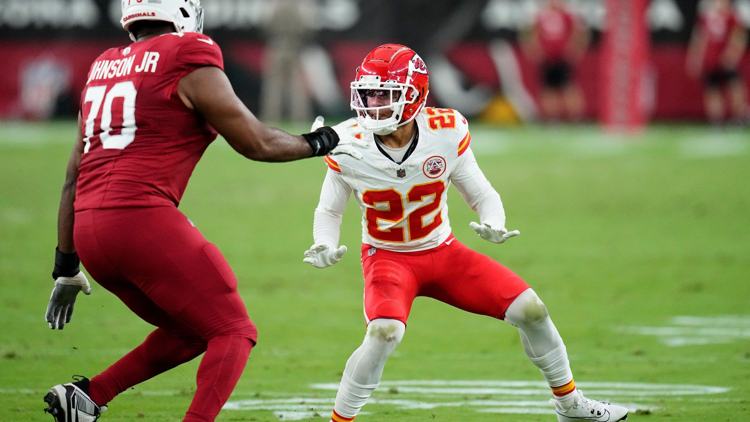 2560x1440 Chiefs vs Jets: Trent McDuffie emerging as one of the best