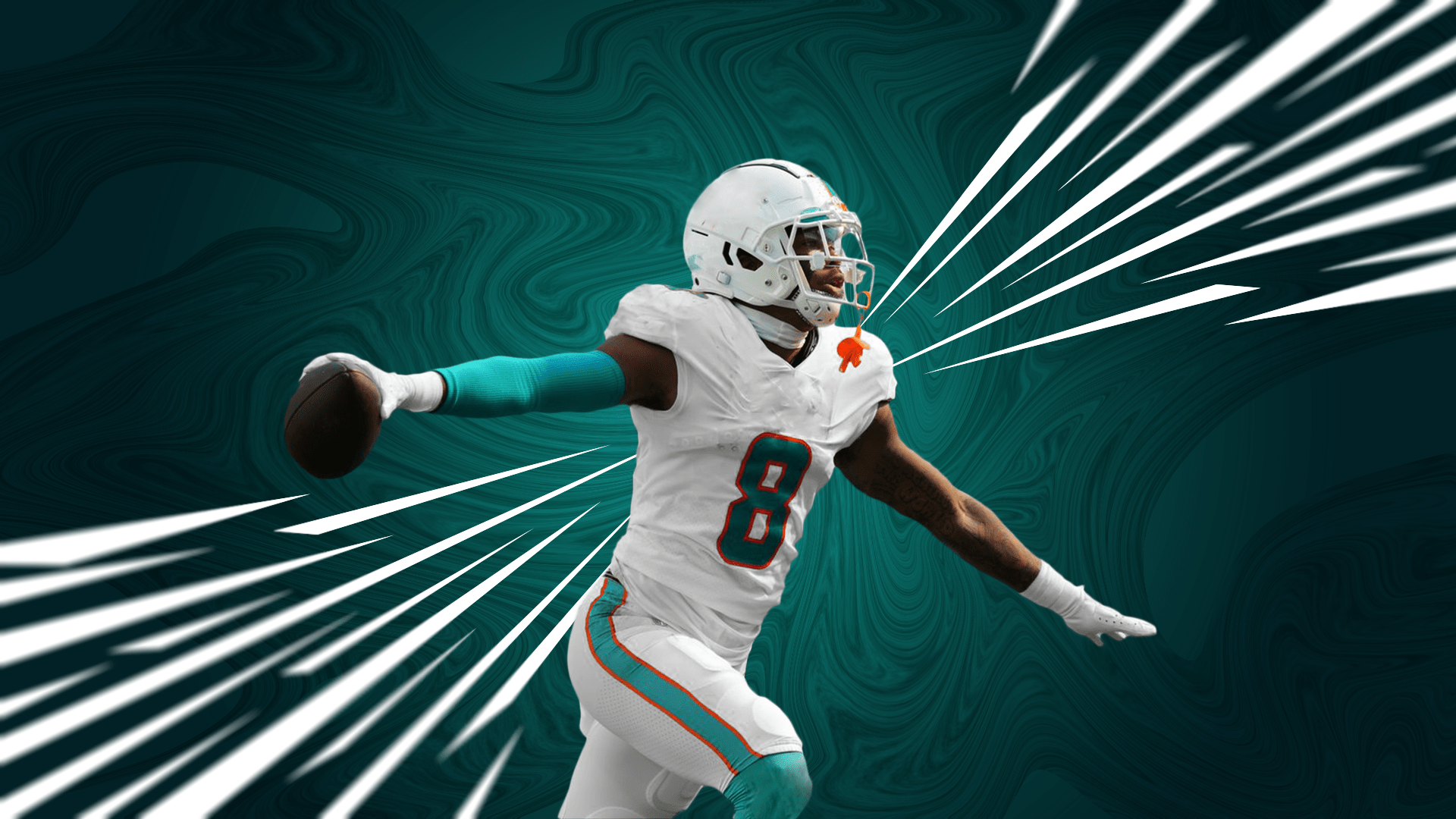1920x1080 Jevon Holland Dolphins Wallpaper