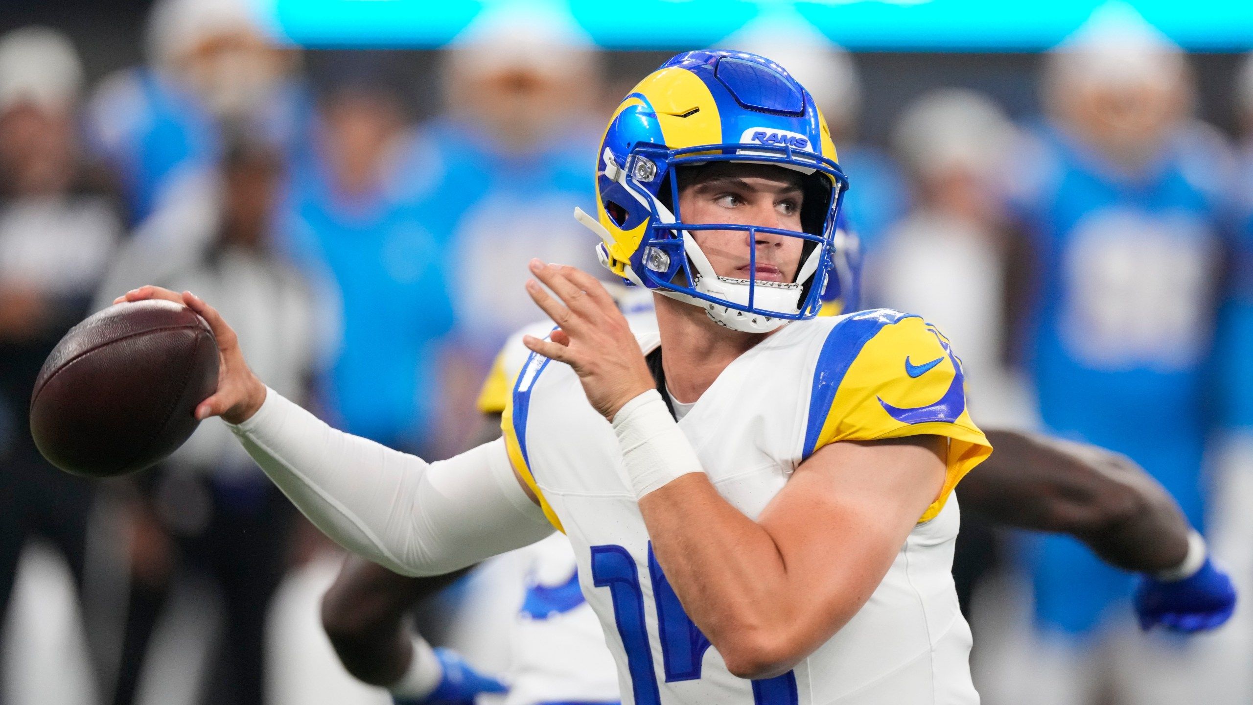 2560x1440 No Starters, No Problem: Ty Simpson's 2nd Quarter TD Sparks The Rams' Preseason Sweep