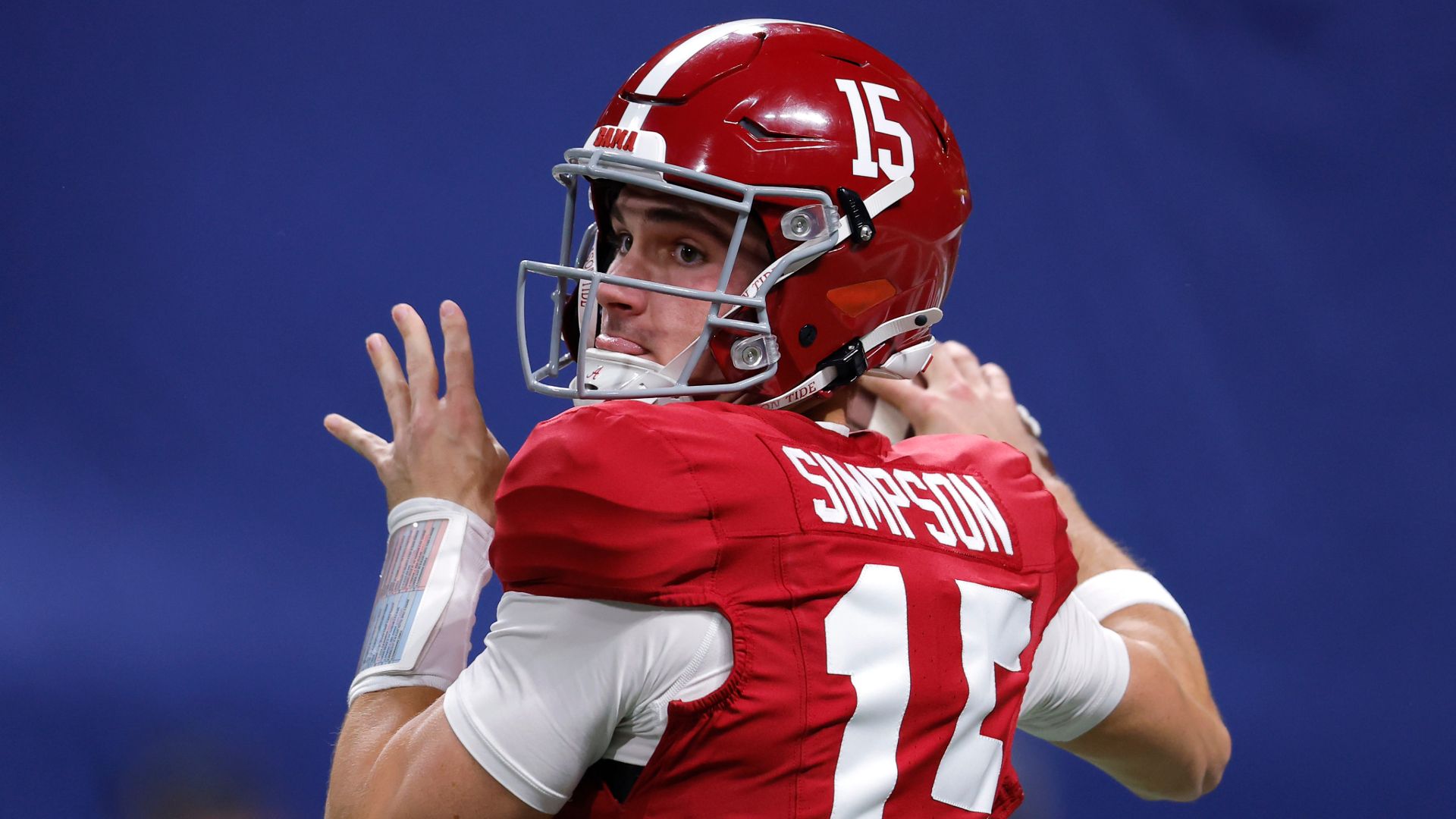 1920x1080 Alabama QB Ty Simpson exudes confidence in Combine interviews. DAZN News US
