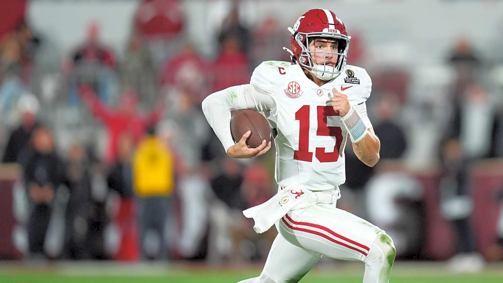 1600x900 Ty Simpson asked if he will move on to NFL or stay at Alabama ahead of Rose Bowl