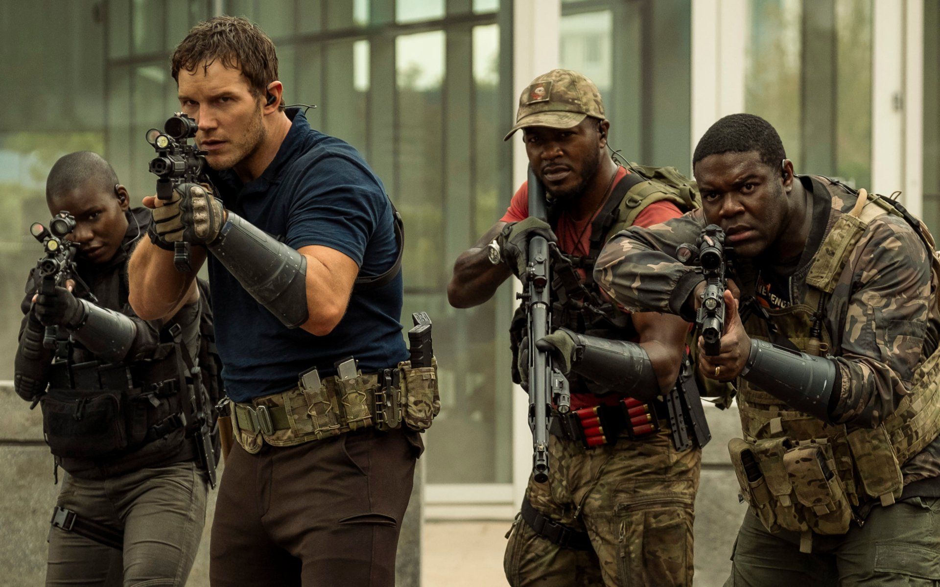 1920x1199 Download Edwin Hodge Sam Richardson Chris Pratt Movie The Tomorrow War HD Wallpaperx1199