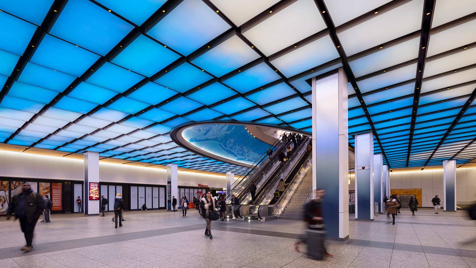 1920x1080 Long Island Railroad Penn Station 33rd Street Entry. Acuity Brands Inspiration Gallery Featured Projects