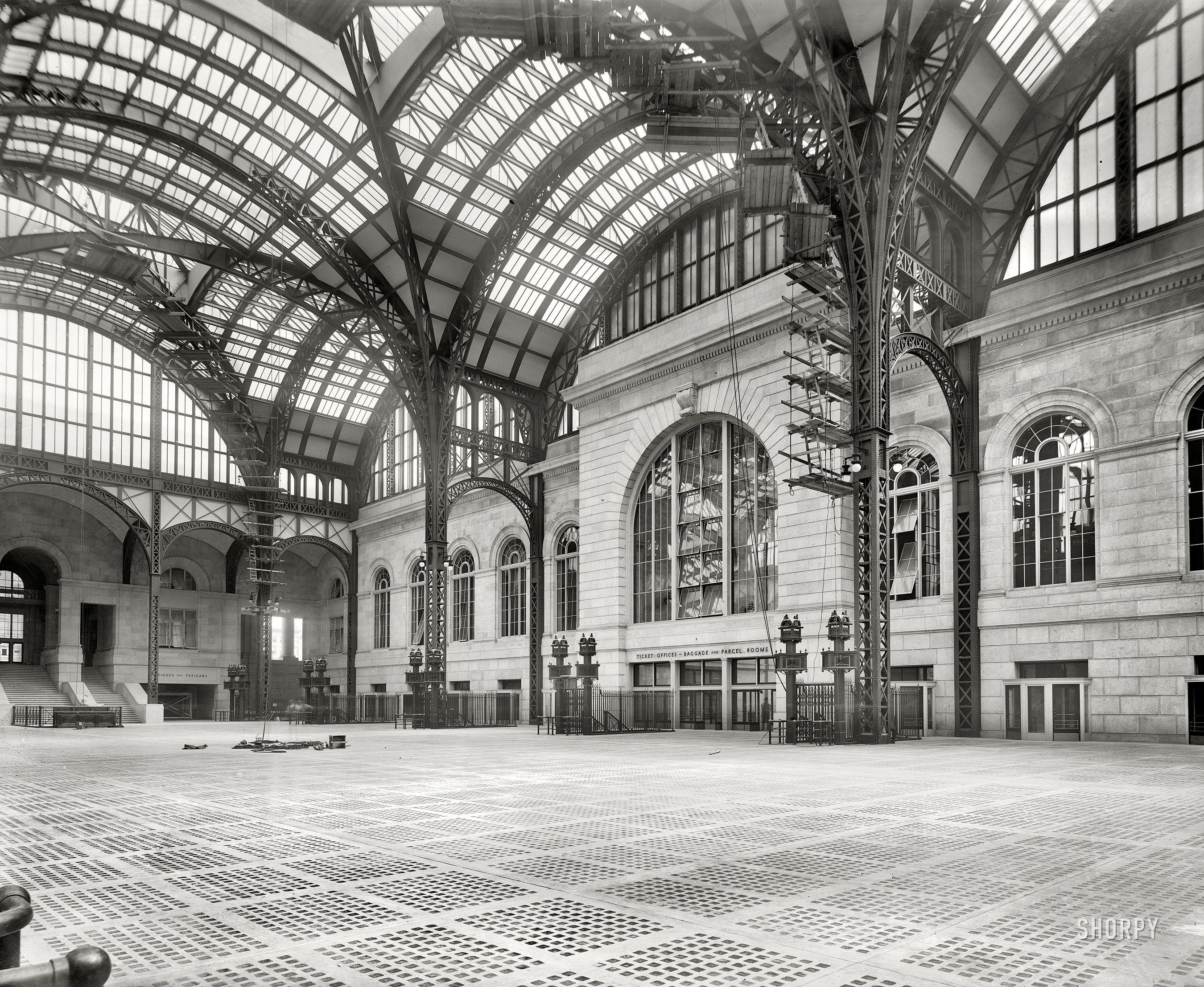 2700x2215 The Construction of Penn Station and the North River Tunnels Bowery Boys: New York City History