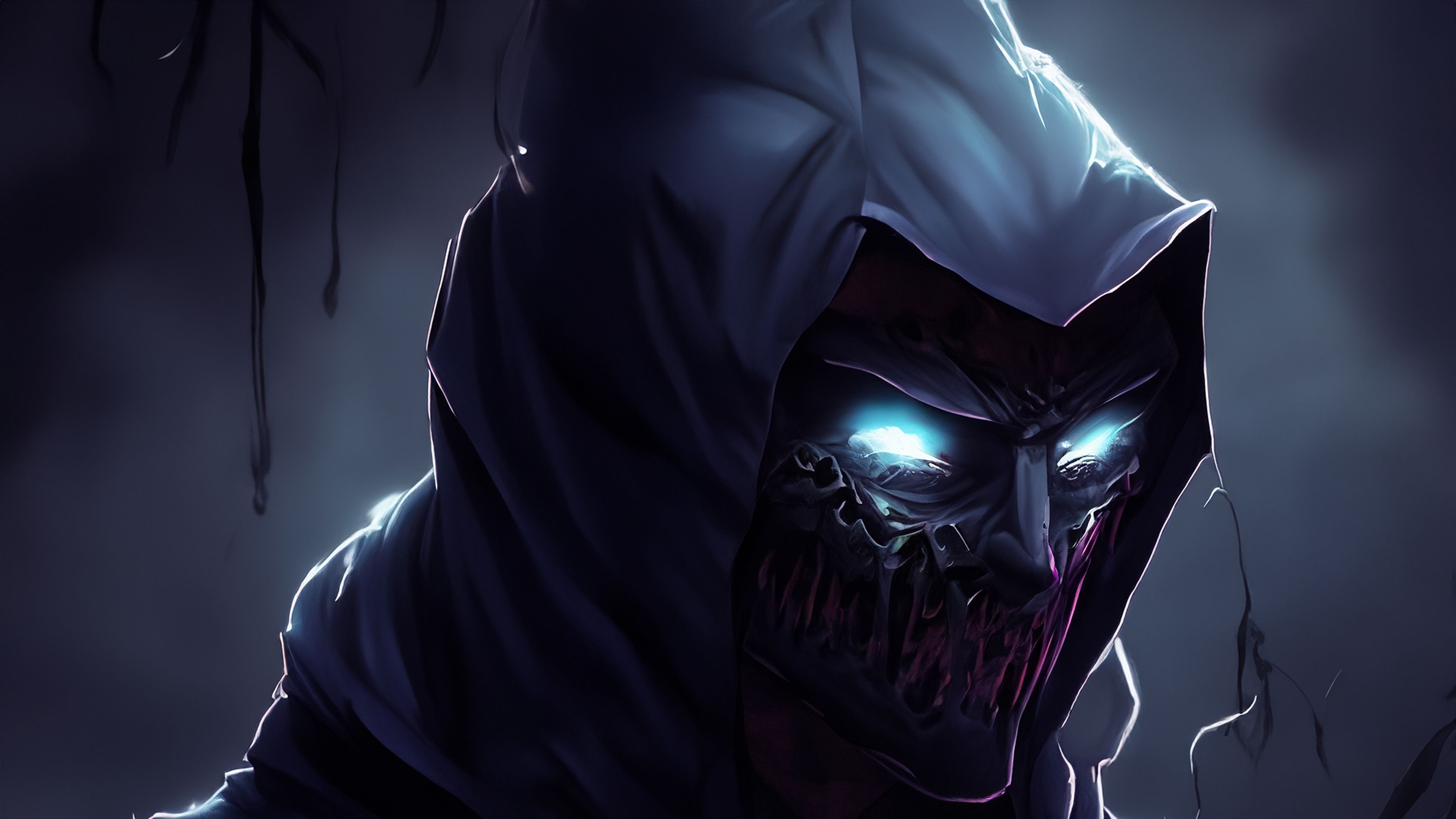 3840x2160 Dark Anime 4K Ultra HD Wallpaper