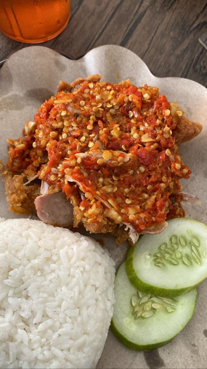 675x1200 Delicious Japanese Food. Nasi ayam geprek, Jajanan aesthetic indonesia, Resep makanan