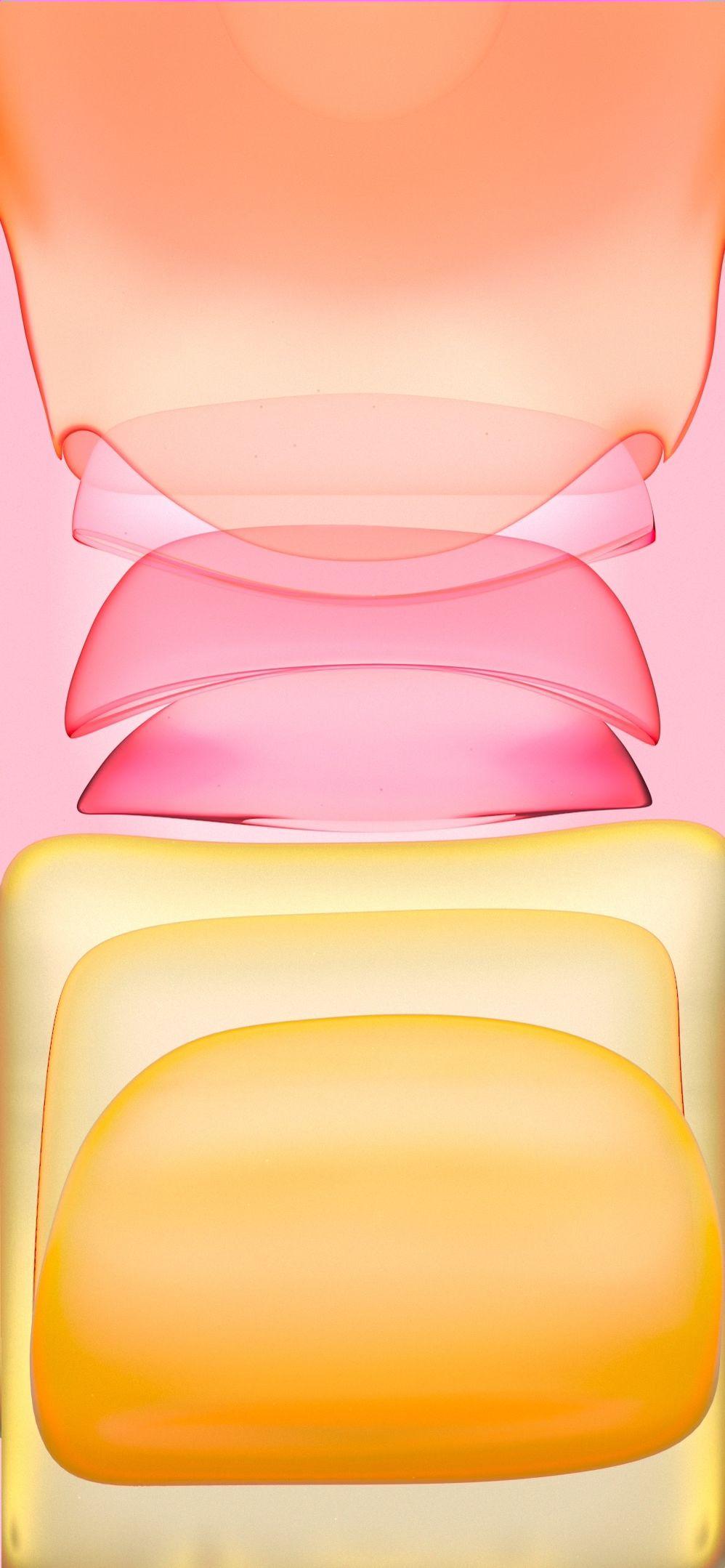 998x2158 iPhone Wallpaper 4k Yellow