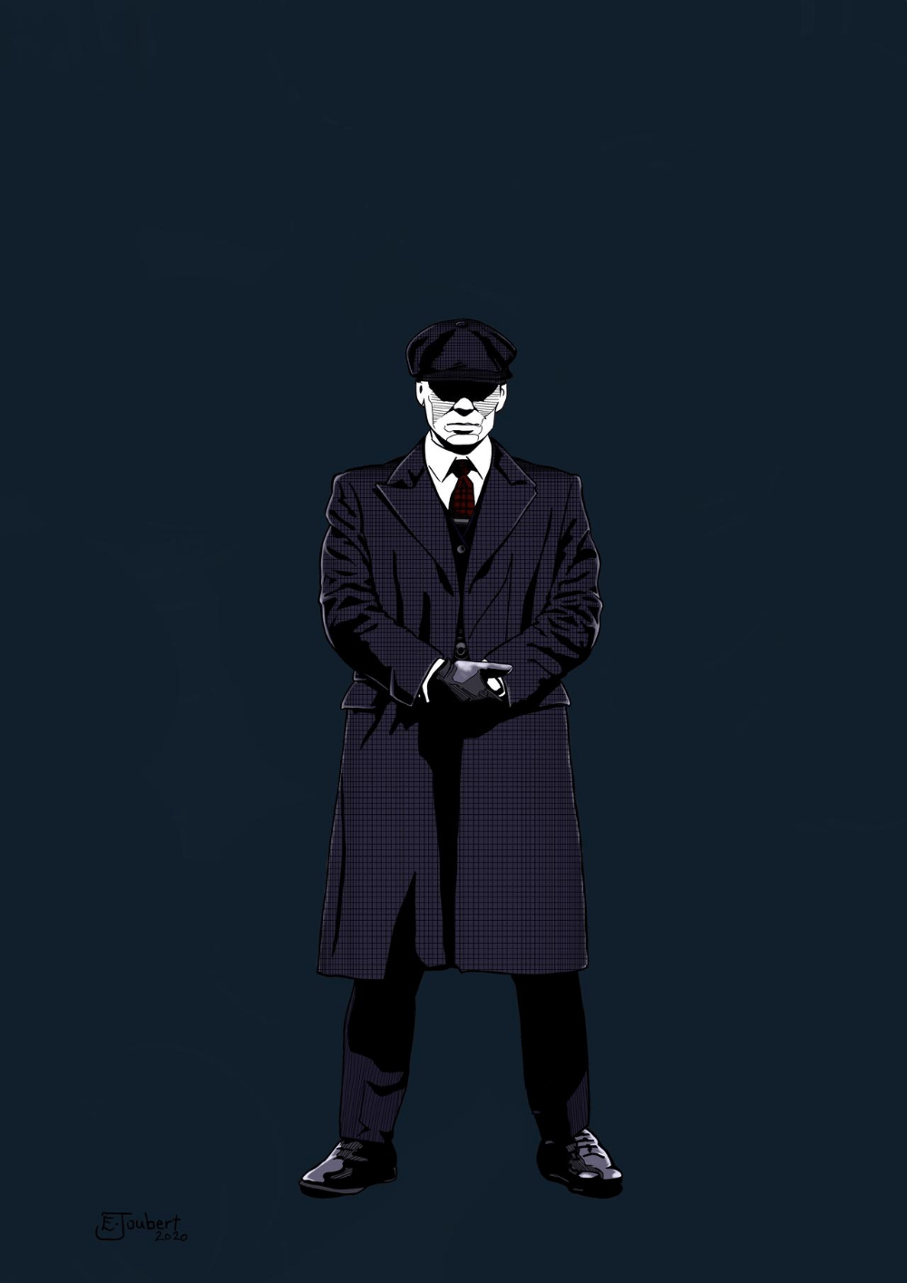 1000x1414 Peaky Blinders Cartoon Wallpaper