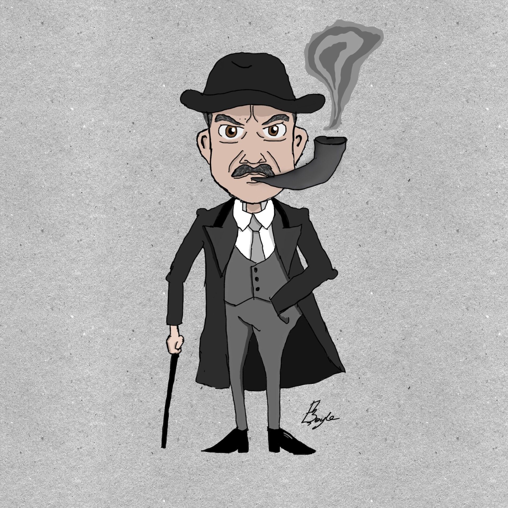 1920x1920 Eamon Boyle Blinders Character Cartoons