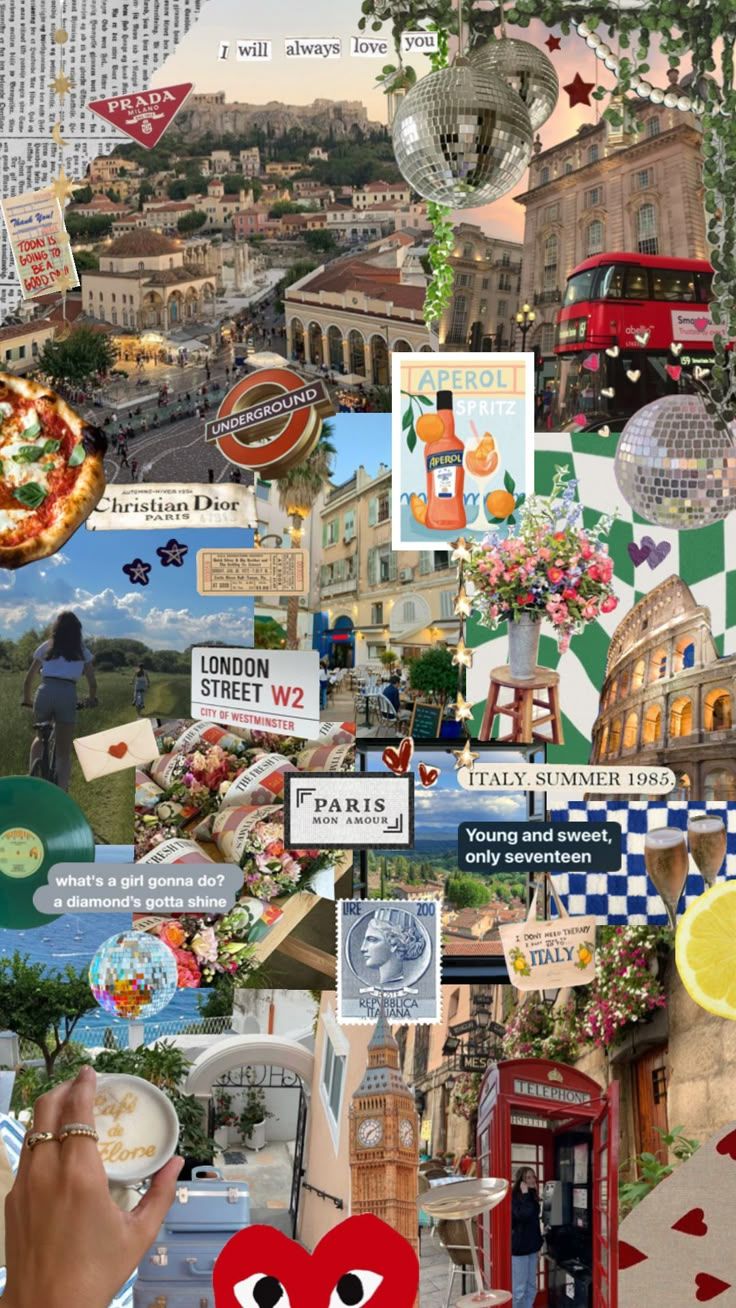 736x1308 Shuffles. European summer collage, Aesthetic europe wallpaper, Europe summer wallpaper