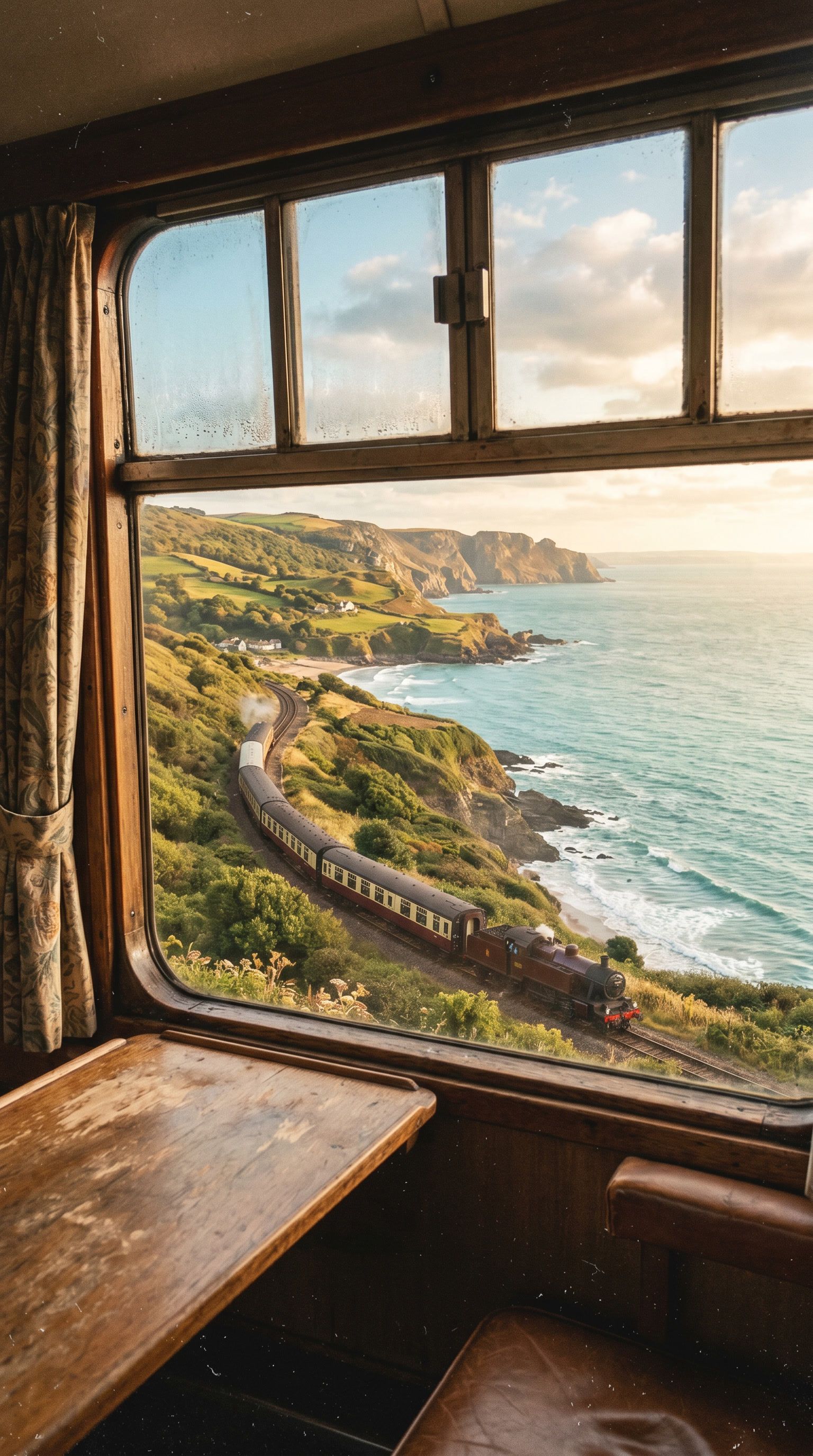1536x2752 Free Vintage Vacation Wallpaper for Phone
