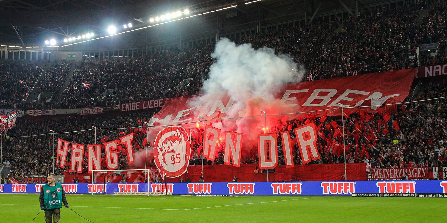 1500x750 Fotogalerie: 17. Spieltag: Fortuna Düsseldorf. FC Kaiserslautern. Der Betze brennt