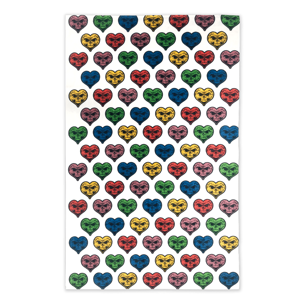 1024x1024 Heartskull Beach Towel