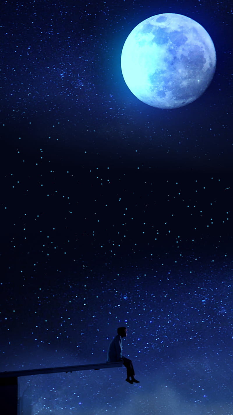 800x1422 Jimin, serendipity, bts, kpop, army, bangtan, promise, night, moon, good, HD phone wallpaper