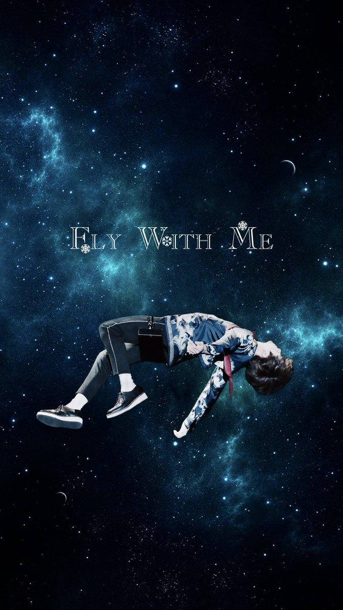 675x1200 Download BTS Galaxy Fly With Me Wallpaper