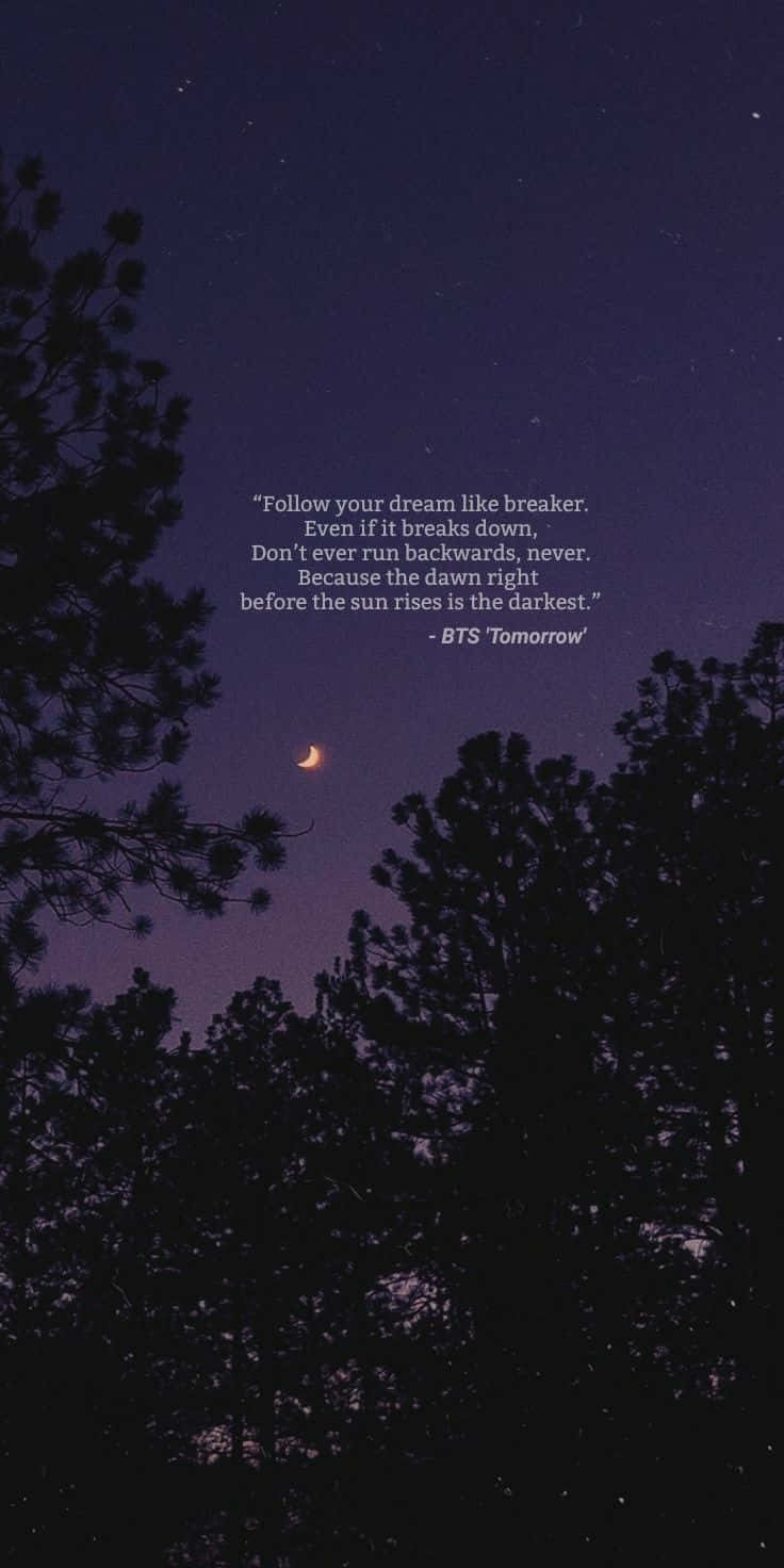 736x1472 Download BTS Lyrics Wallpaper