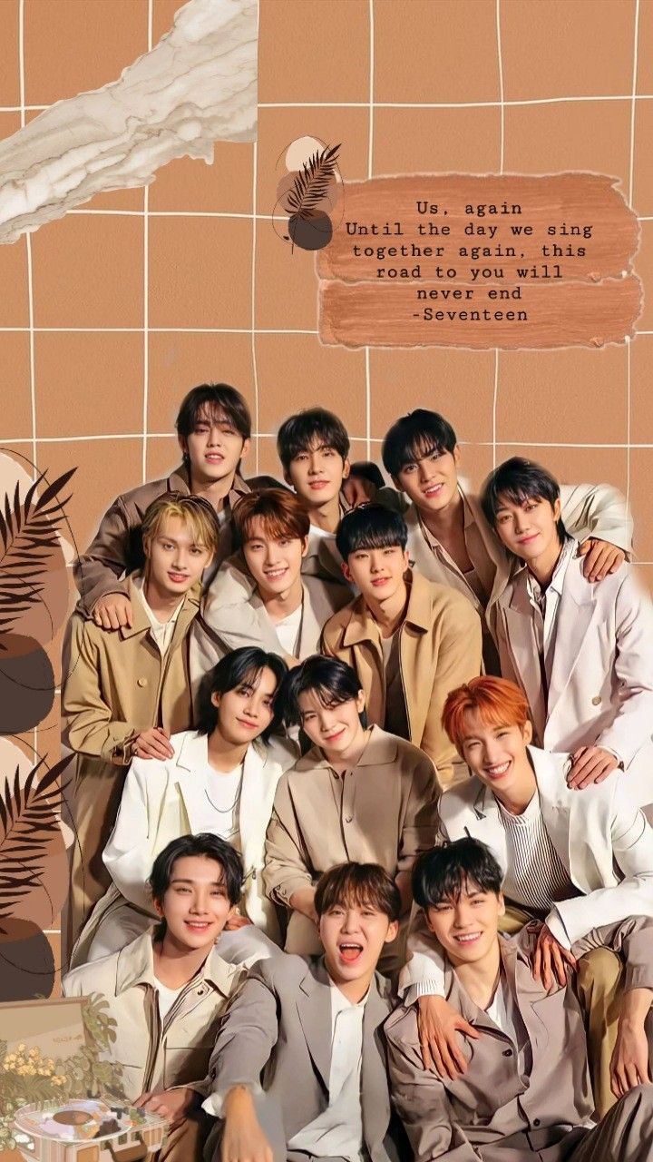 720x1280 Seventeen wallpaper Brown wallpaper svt