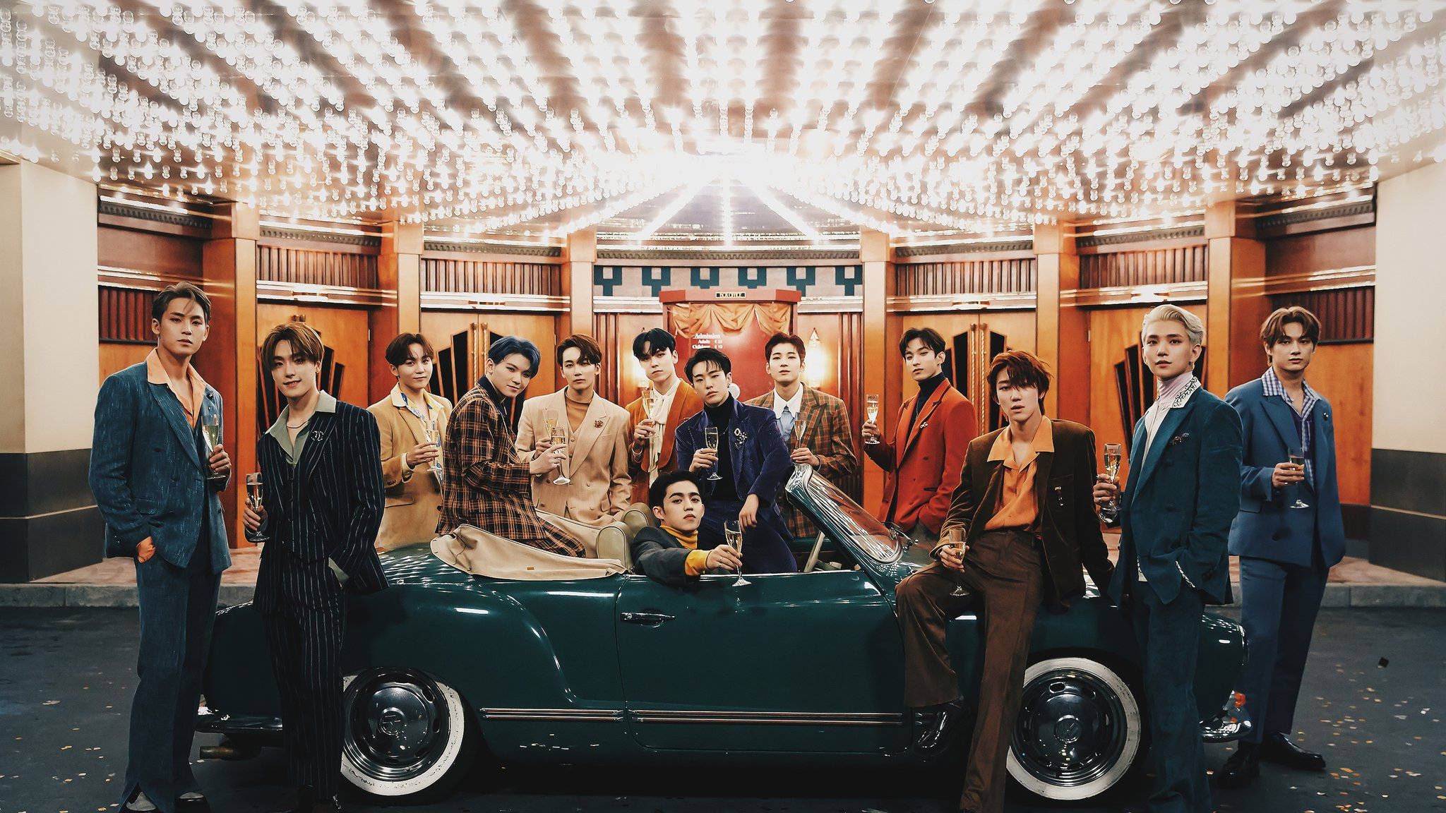 2048x1152 Download SEVENTEEN Homerun Music Video Wallpaper