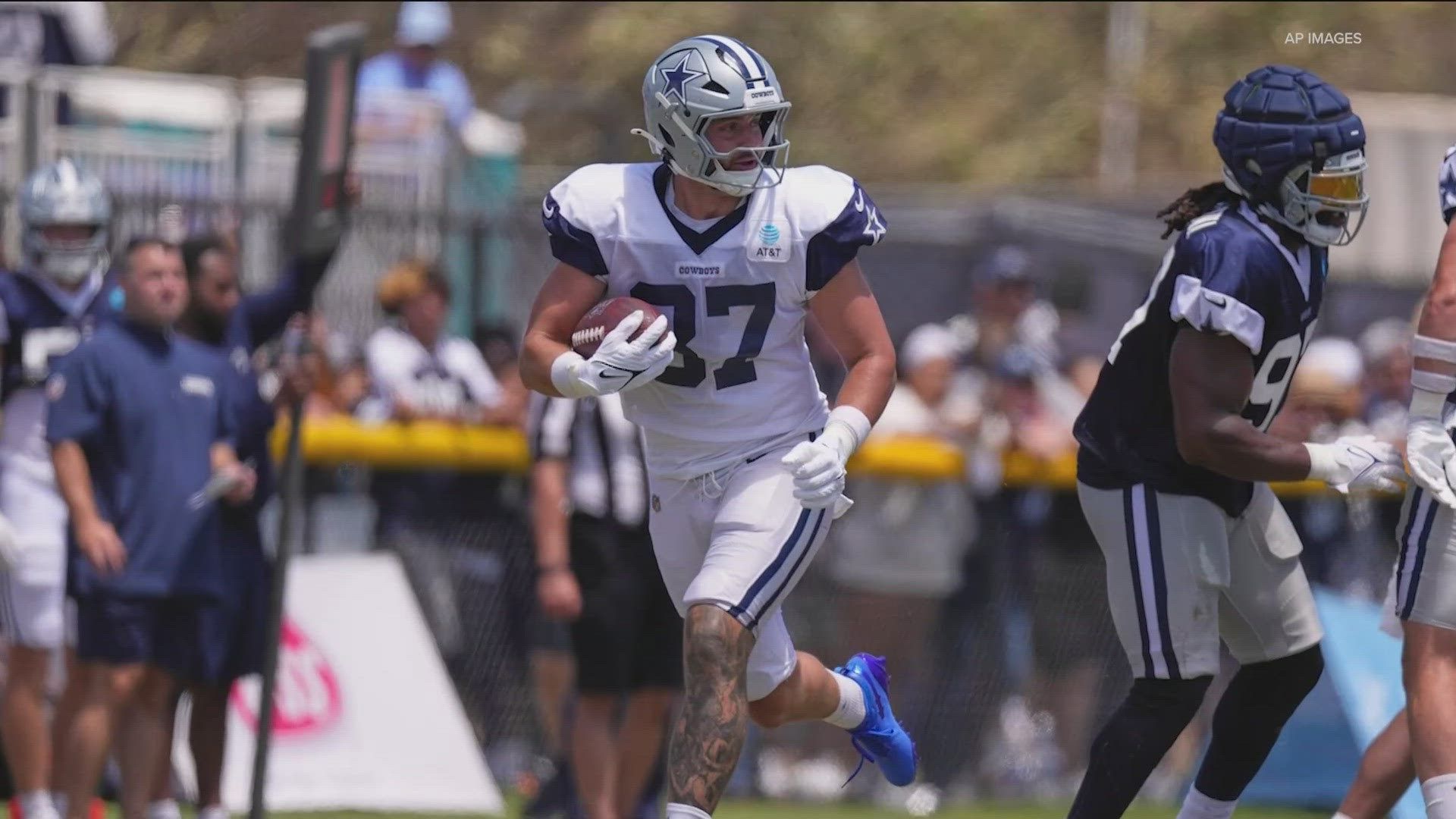 1920x1080 Dallas Cowboy Jake Ferguson injures back