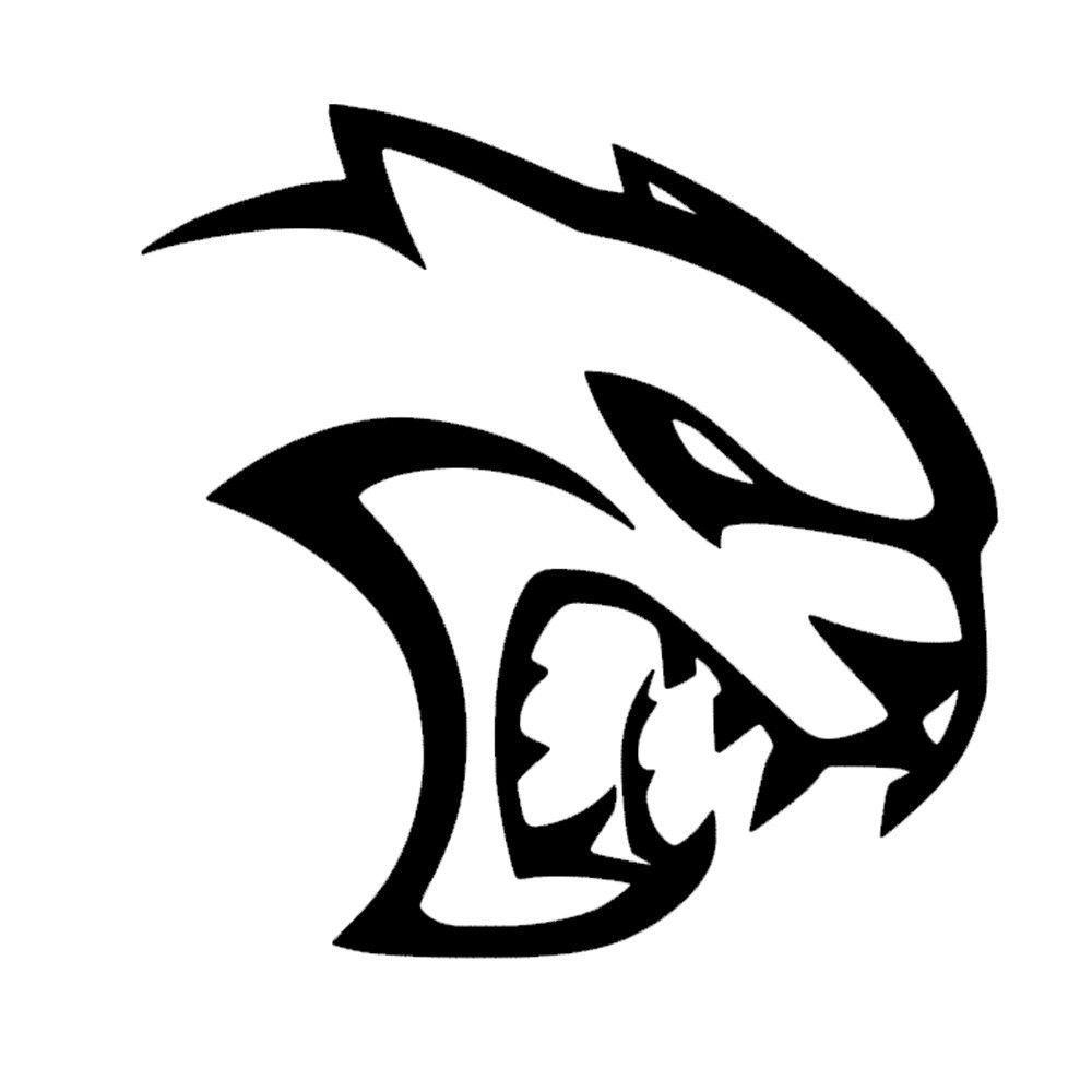 1000x1000 Dodge Hellcat Logo Wallpaper