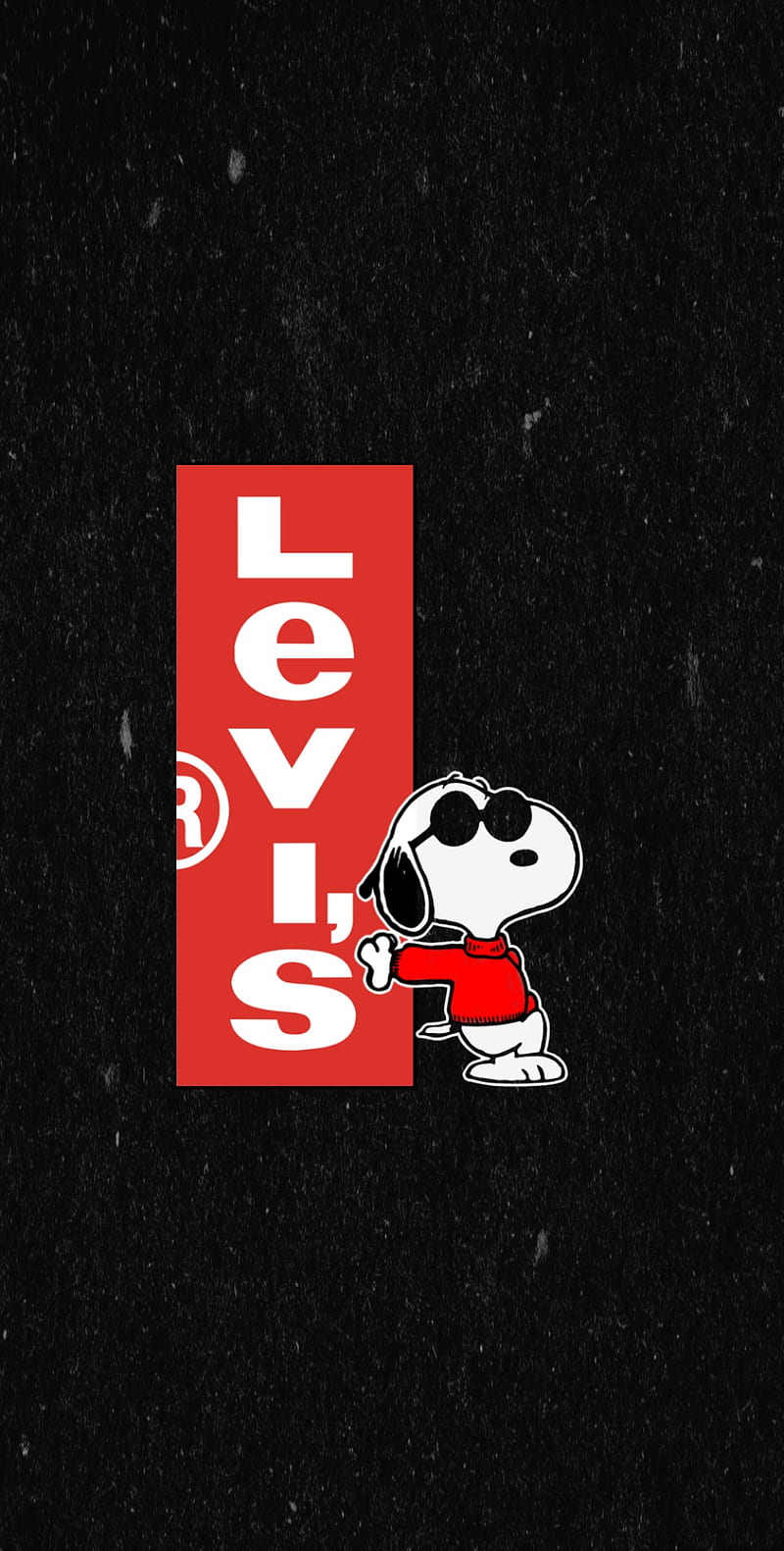 800x1581 Levis Snoopy v logo, retro, shake, HD phone wallpaper