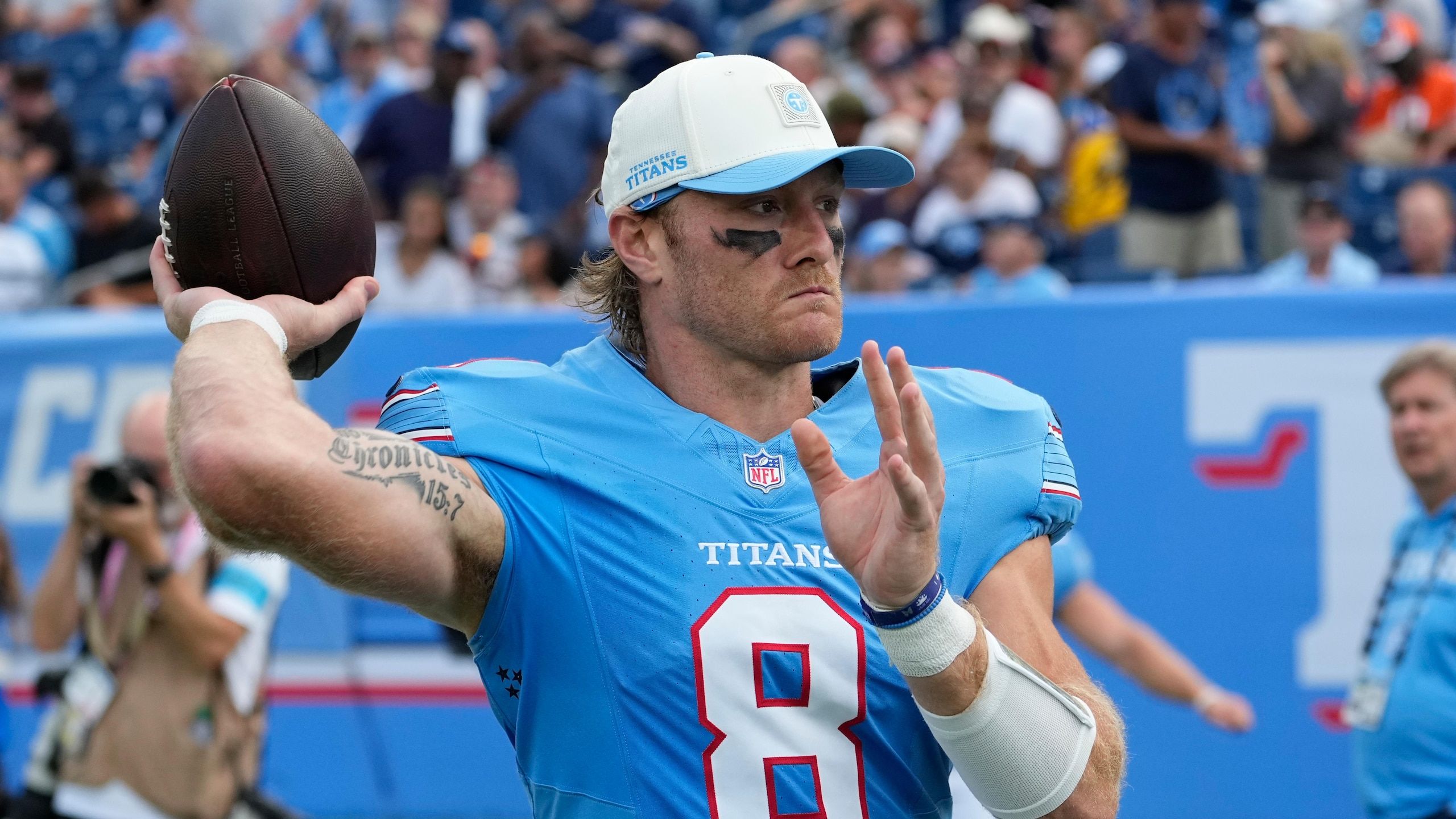 2560x1440 Will Levis Goes Unclaimed on Waivers, Top Landing Spots for Former Titans QB in NFL Free Agency