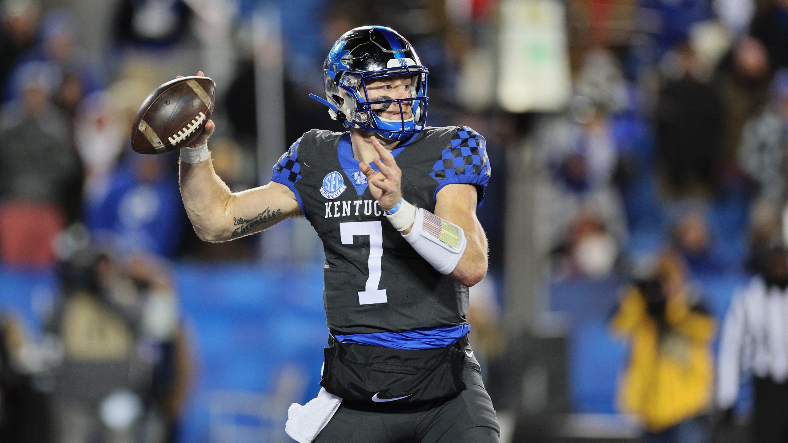 2560x1440 Kentucky QB Will Levis drafted No. 33 overall by the Tennessee Titans. FOX 56 News