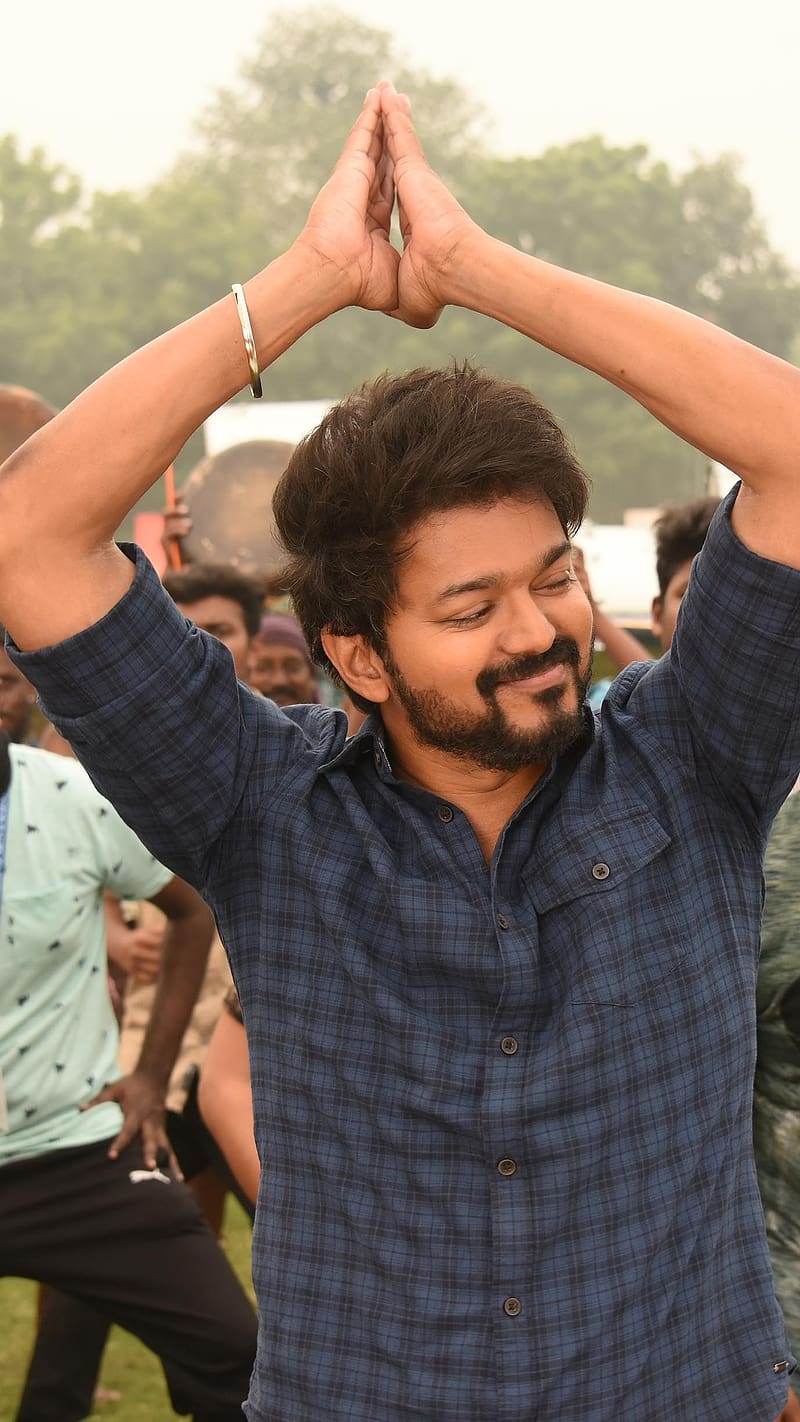 800x1422 HD vaathi coming wallpaper