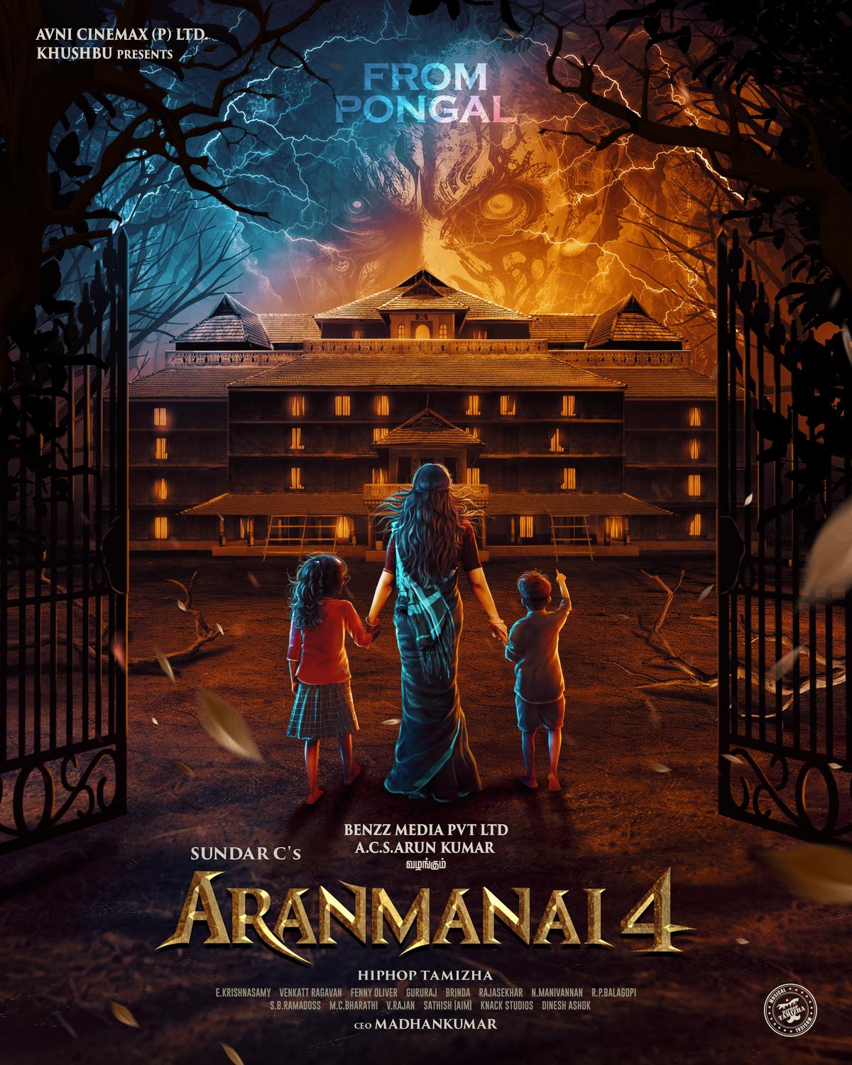 1200x1500 First look of 'Aranmanai 4', starring Tamannaah and Raashii Khanna, out