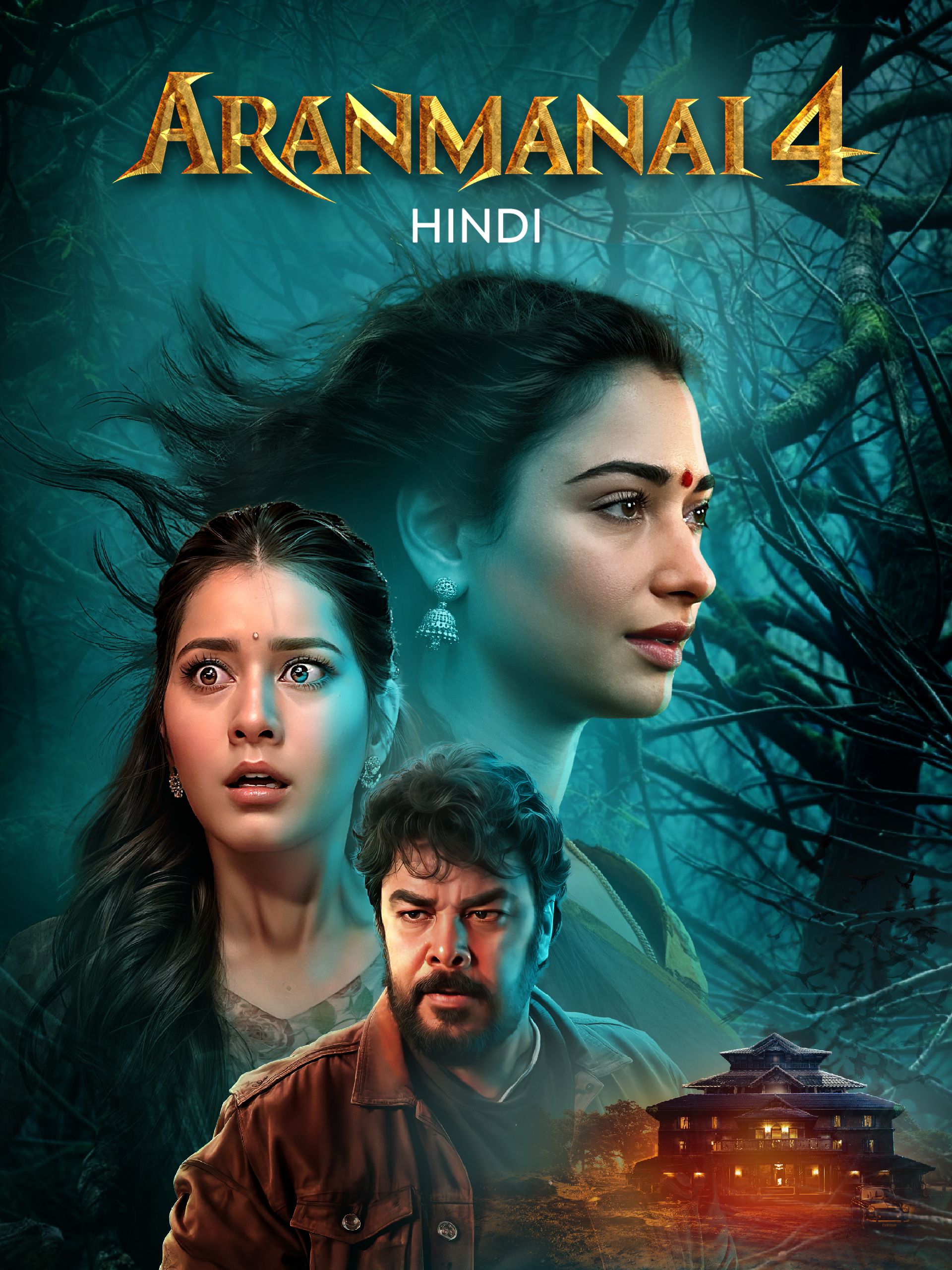 1920x2560 Watch Aranmanai 4 (Hindi)
