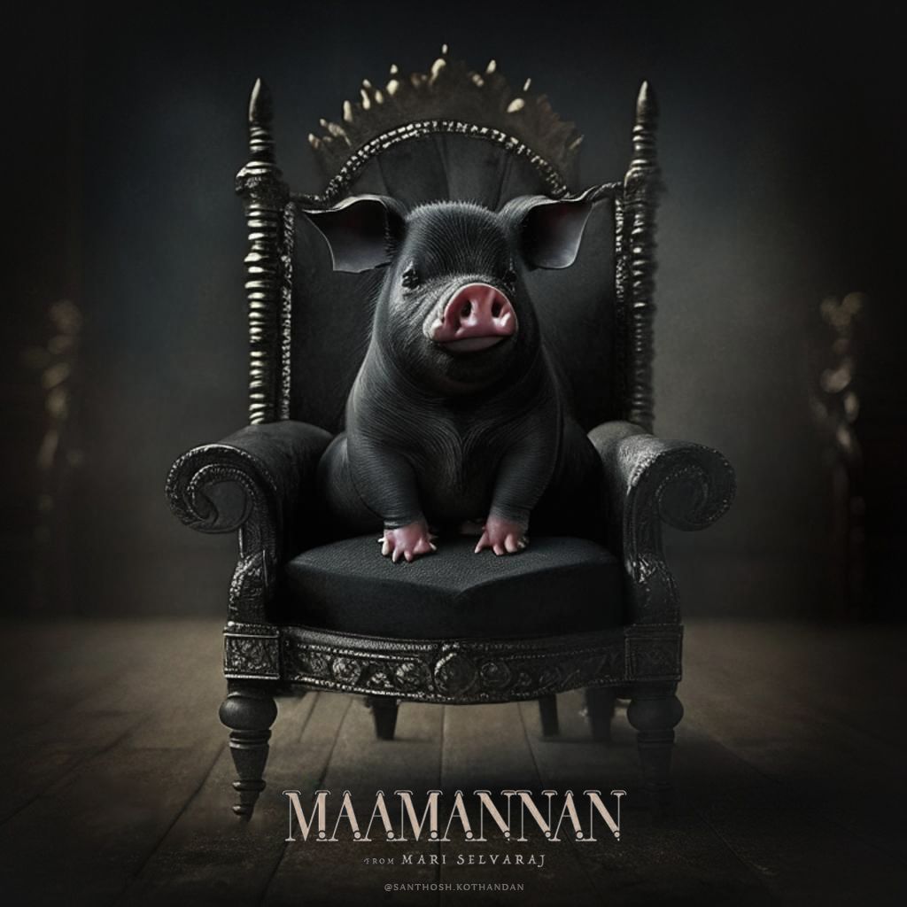 1024x1024 Here is the fan made poster of maamannan #vadivelu #maamannan #maamannanliveconcert #maamannanmovie #udhayanithistalin #mariselvaraj #arrahman @RedGiantMovies_