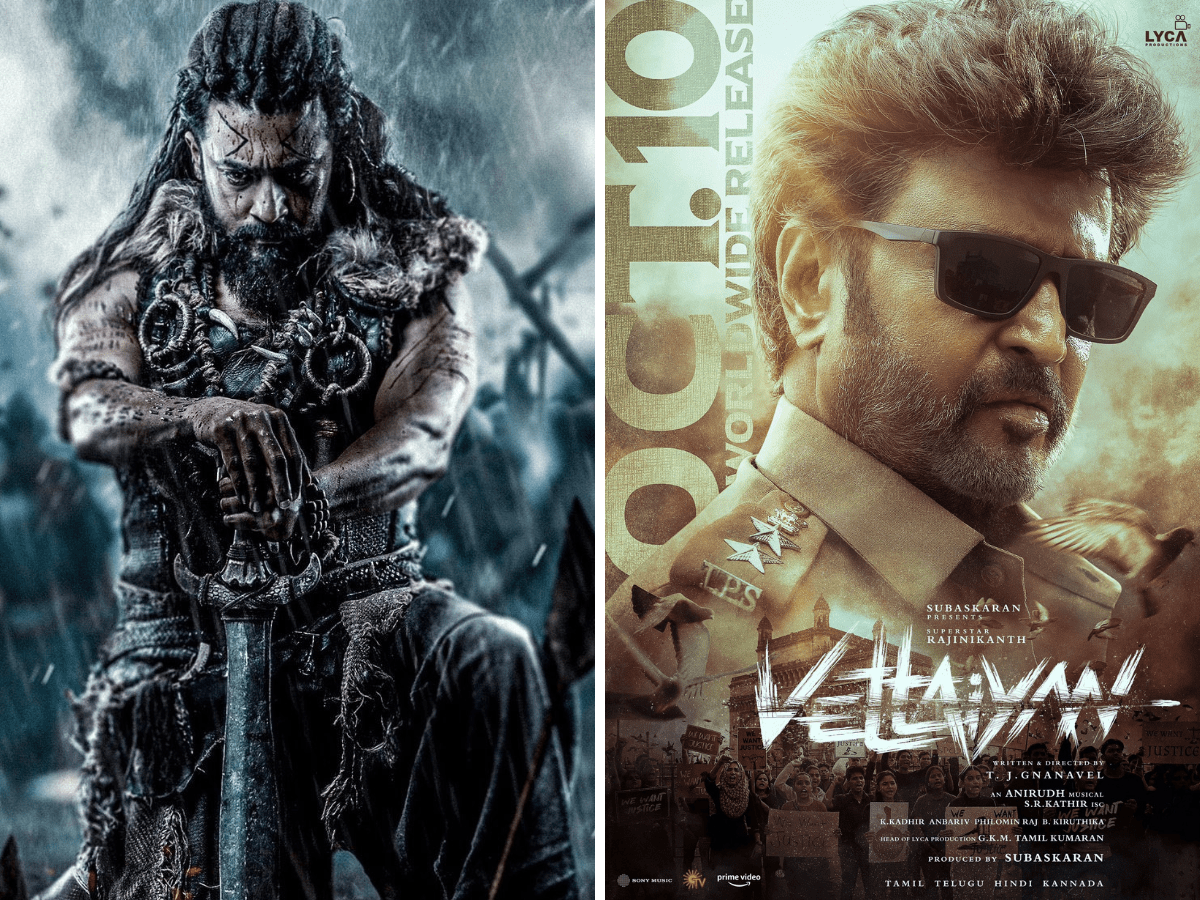1200x900 Vettaiyan Release Date Out: Rajinikanth's 'Vettaiyan' and Suriya's 'Kanguva' set for a Dussehra showdown. Who will be crowned box office king? Economic Times