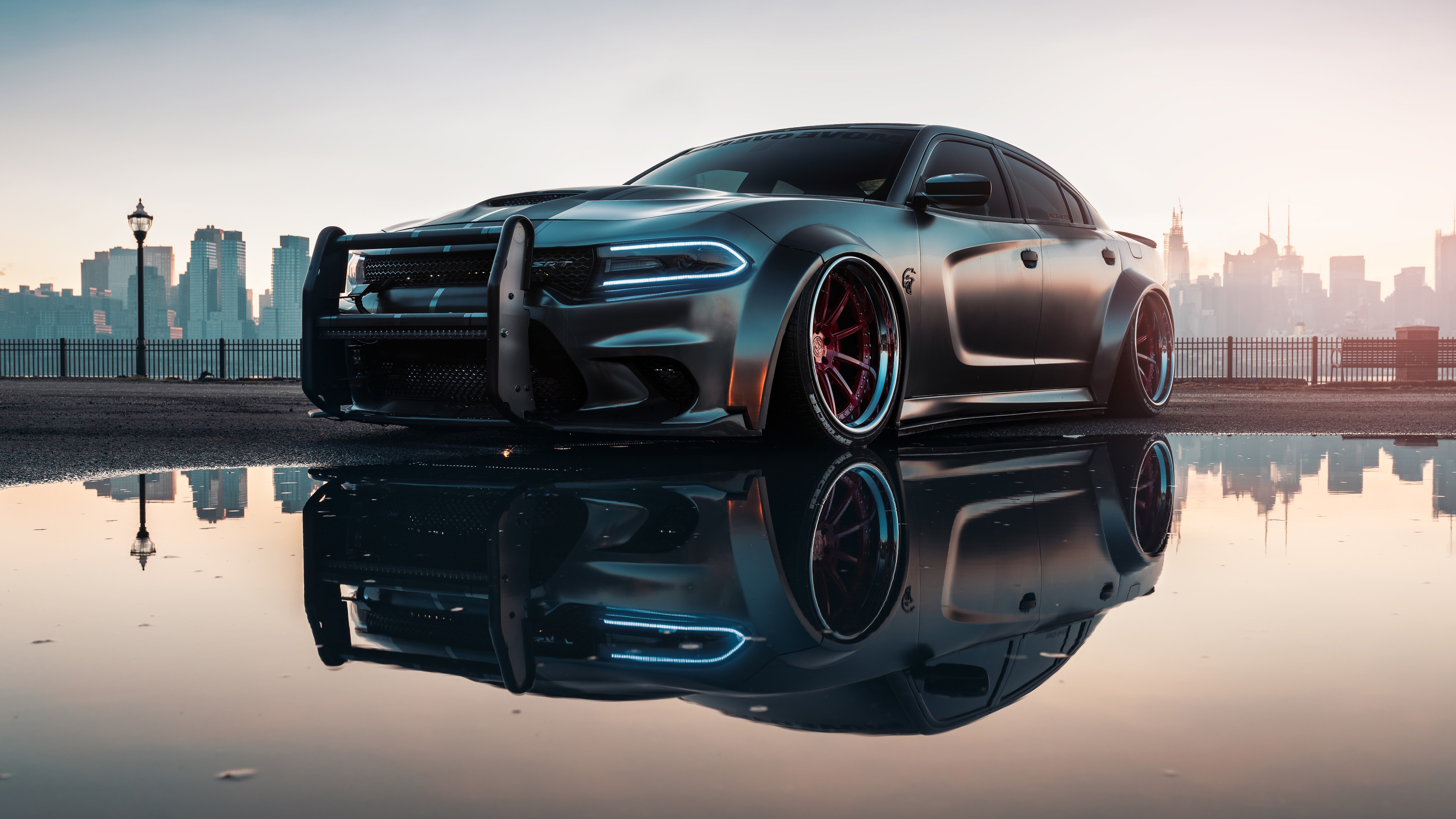 7680x4320 Dodge Charger SRT Hellcat