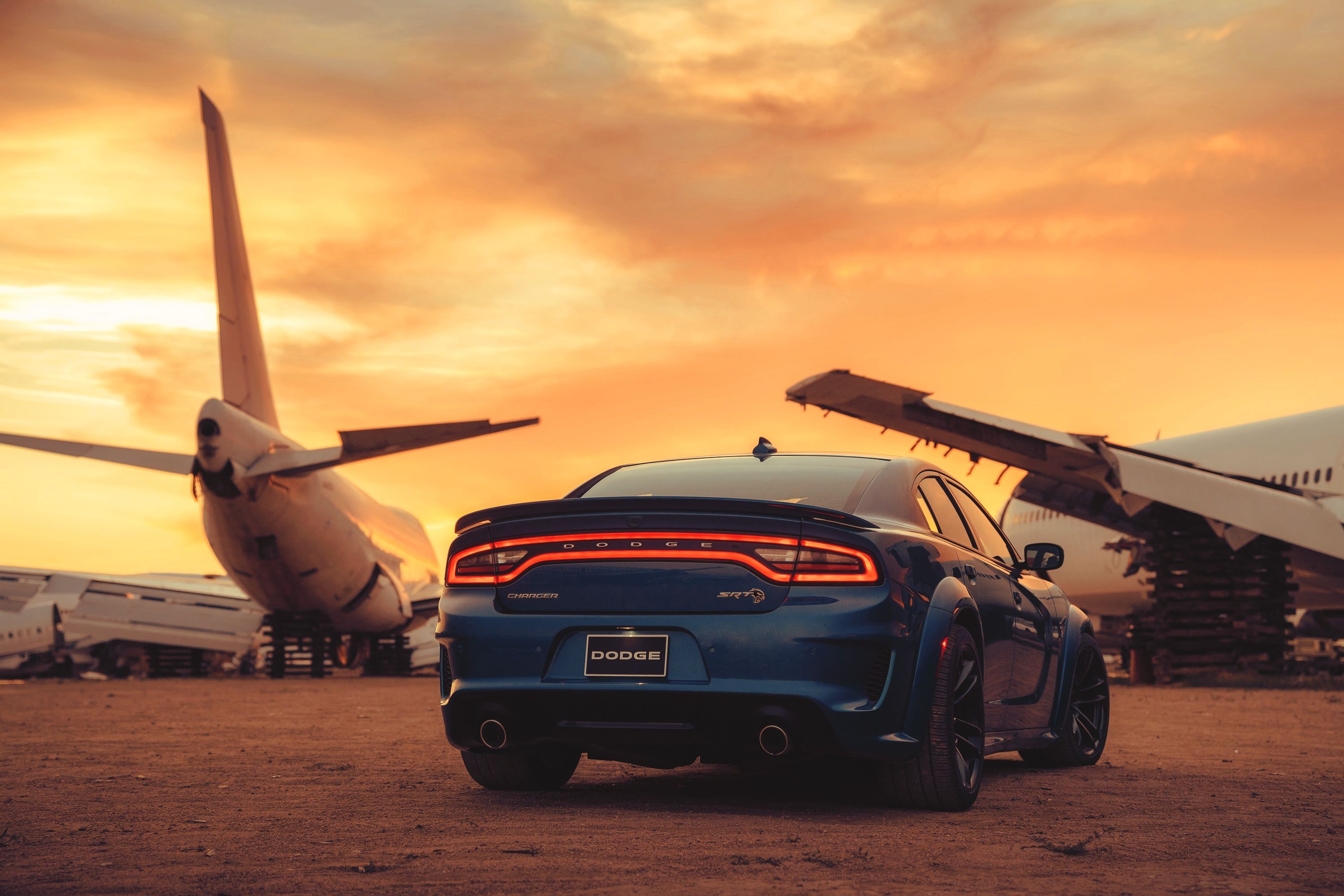 3000x2001 Free sunset, blue 2K wallpaper for desktop and phone
