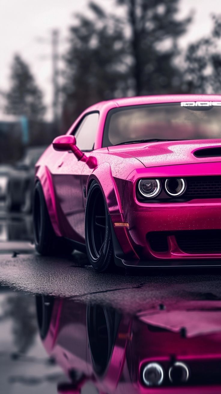 736x1314 Dodge Challenger Demon Sports Car Driving Down the Road. Red dodge sports car, Dodge srt wallpaper, Dodge wallpaper iphone
