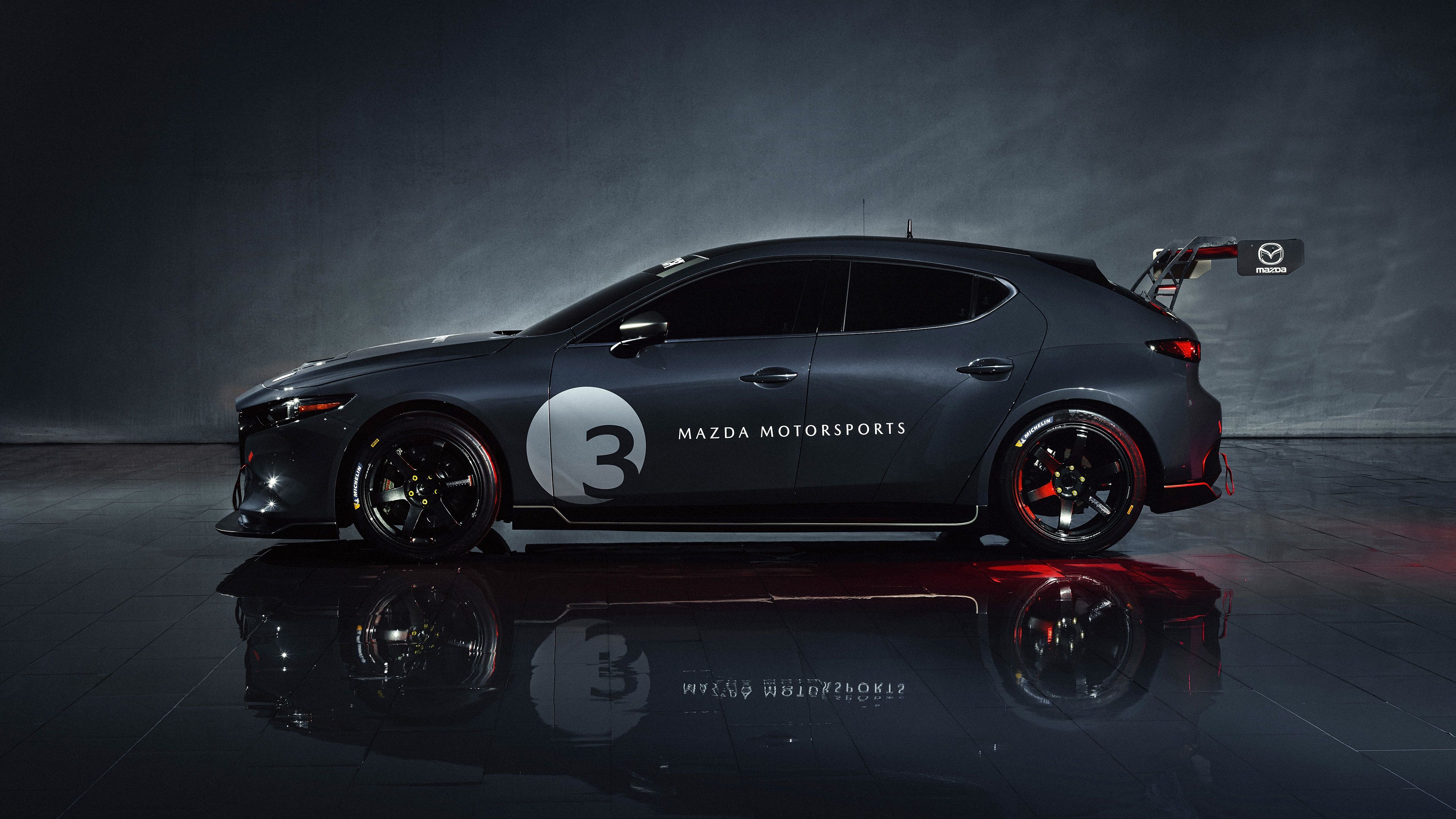3840x2160 Mazda3 TCR Motorsport Elegance in 4K