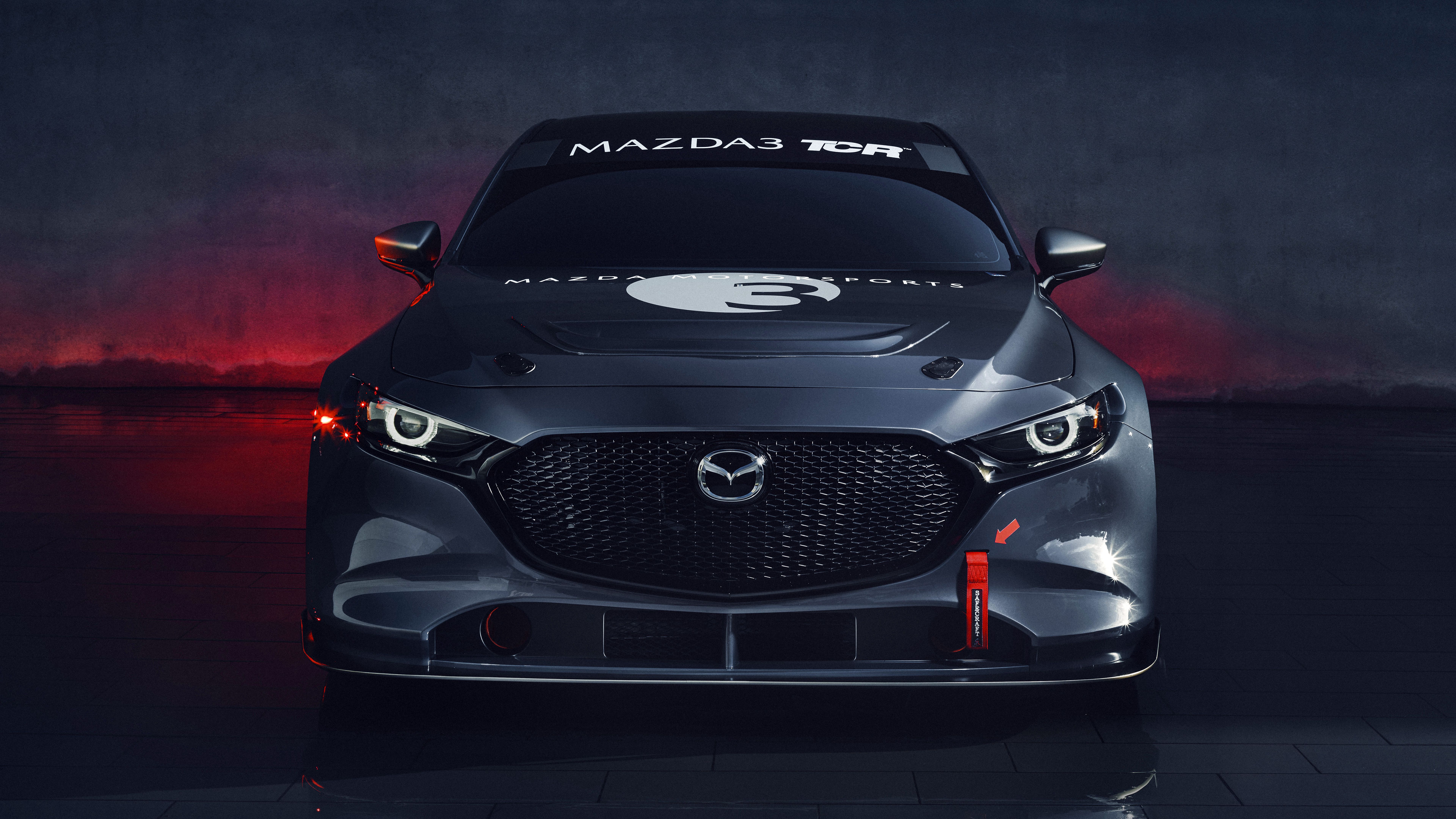 7680x4320 Mazda3 TCR 2019 4K 8K Wallpaper