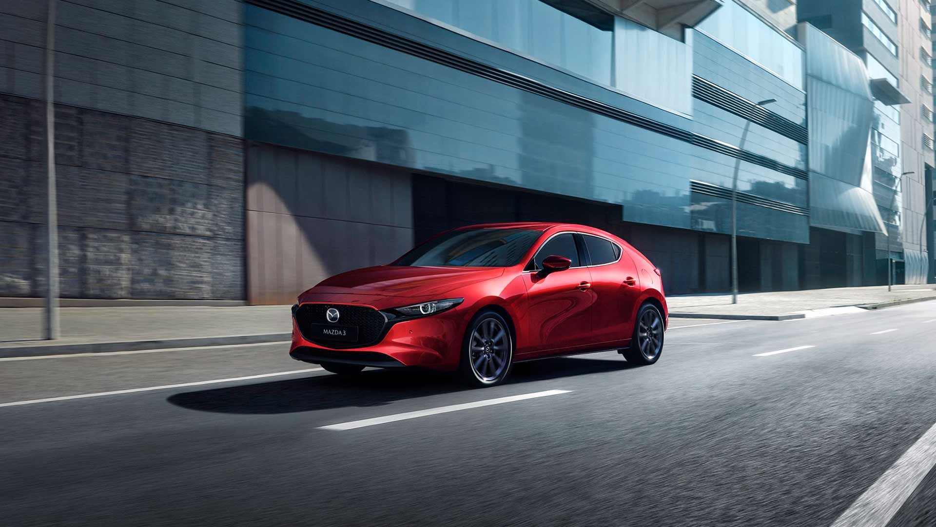 1920x1080 New Mazda3 Hatchback. Own The Moment. Test Drive Today. Mazda New Zealand