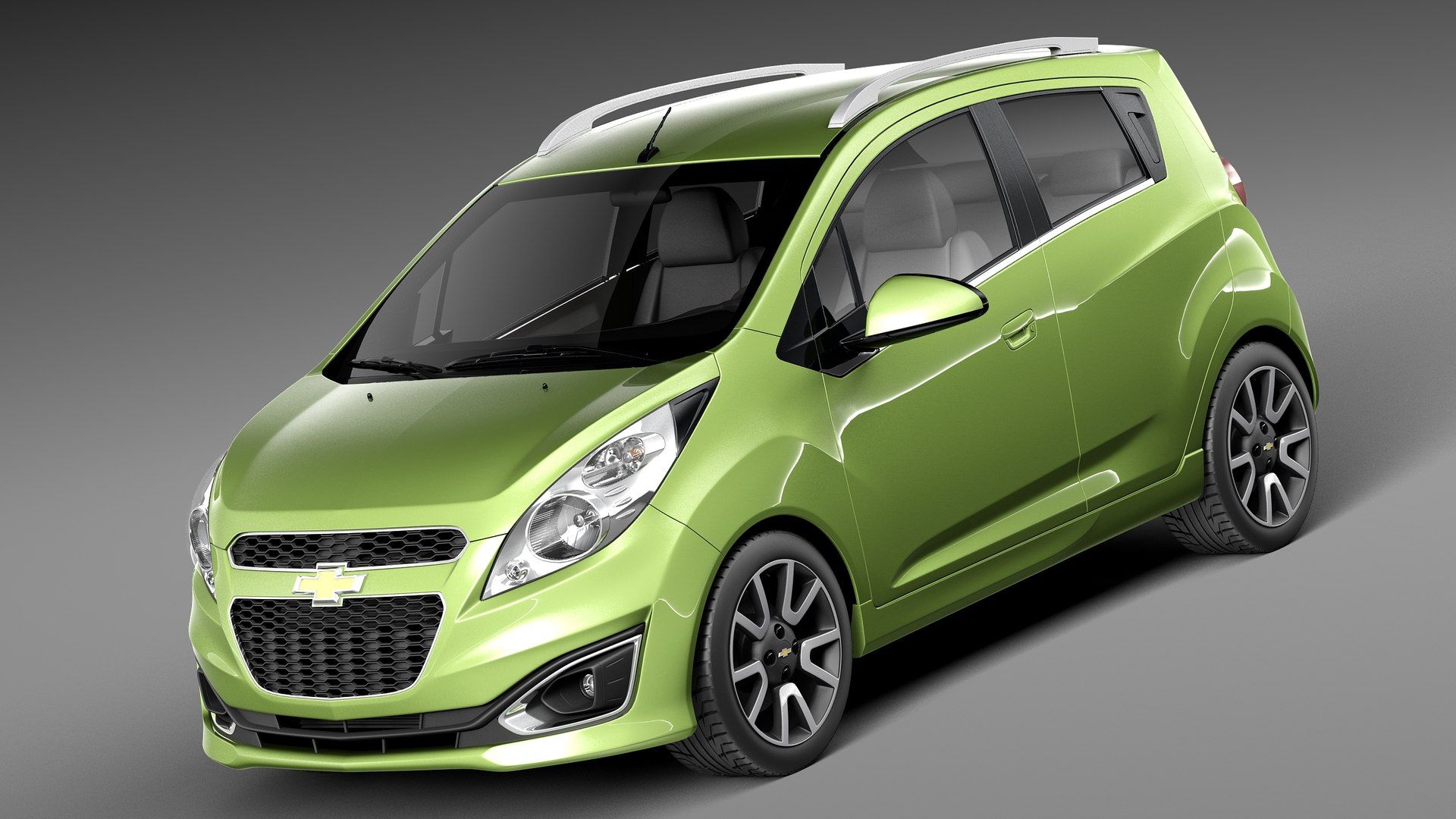 1920x1080 3D Chevrolet Spark Car 2013 Model