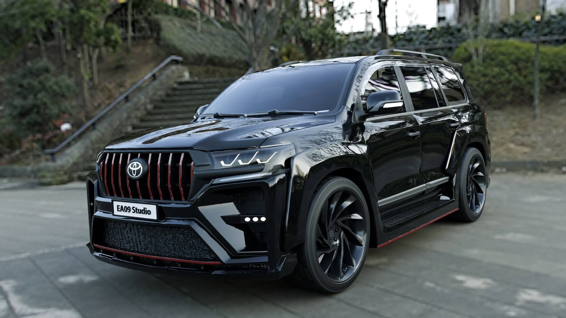 1920x1080 Toyota Land Cruiser Tuning VXR V8