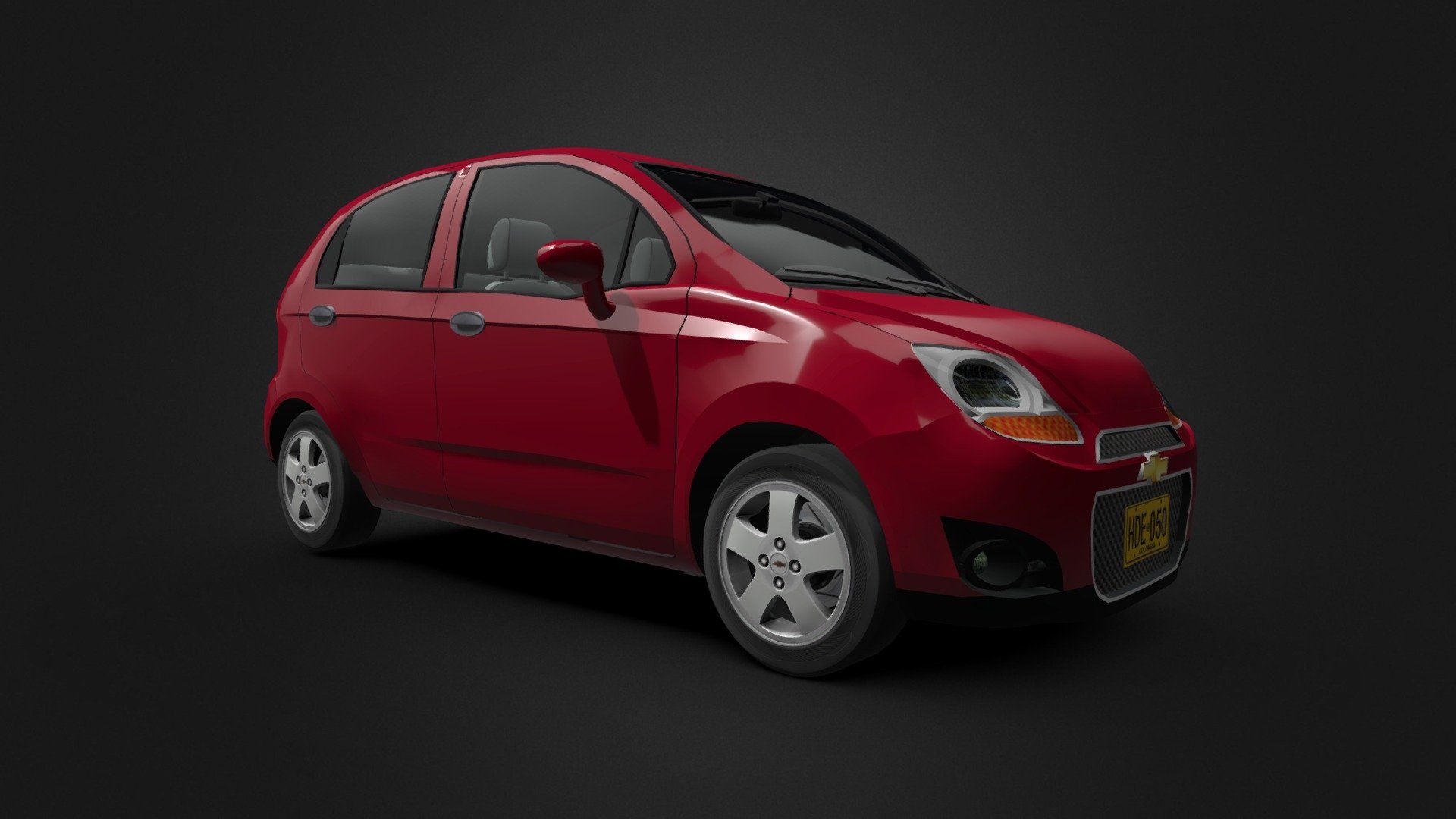 1920x1080 Chevrolet Spark Free 3D model by BHP3D [7034214]