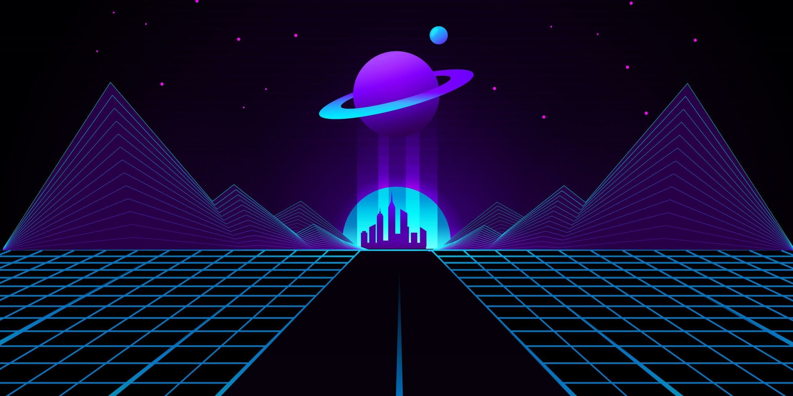 2560x1280 Metaverse Wallpaper