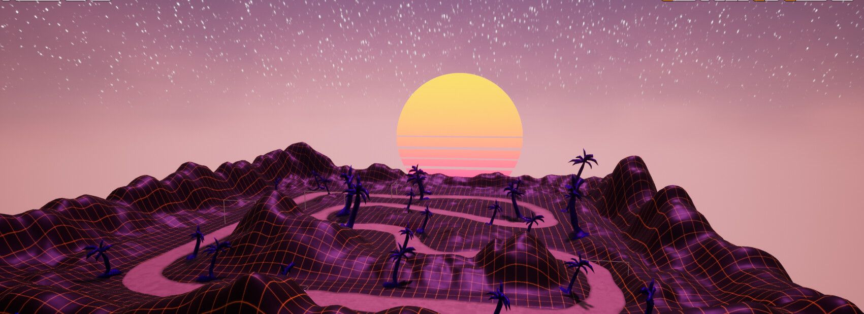 1701x619 The Synthwave Arcade