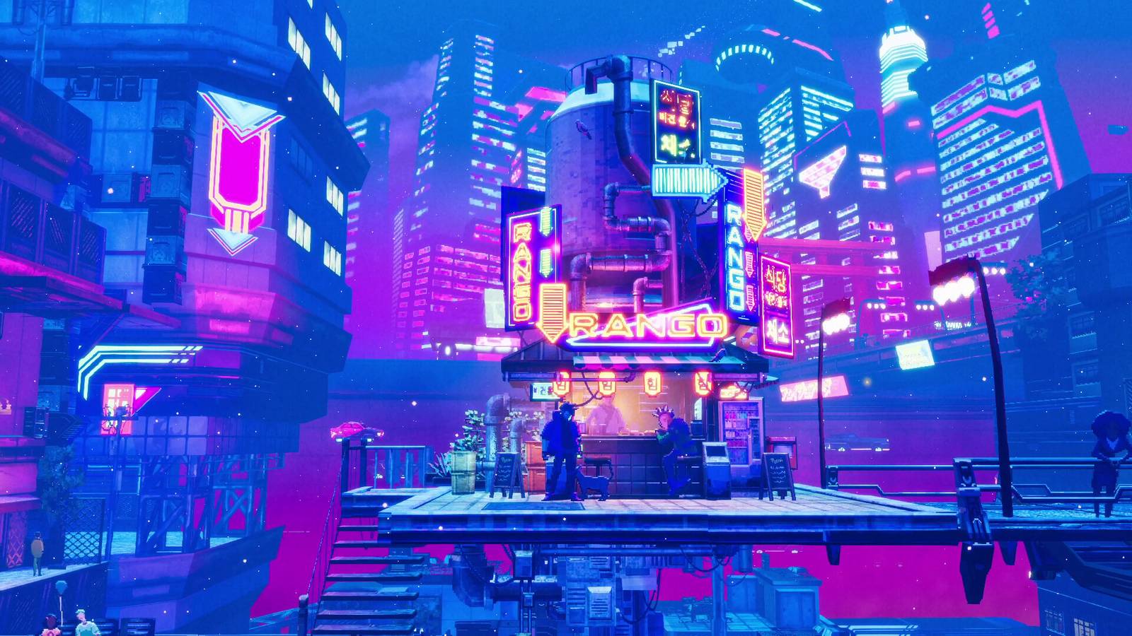 1600x900 This cyberpunk Steam action game already looks incredible