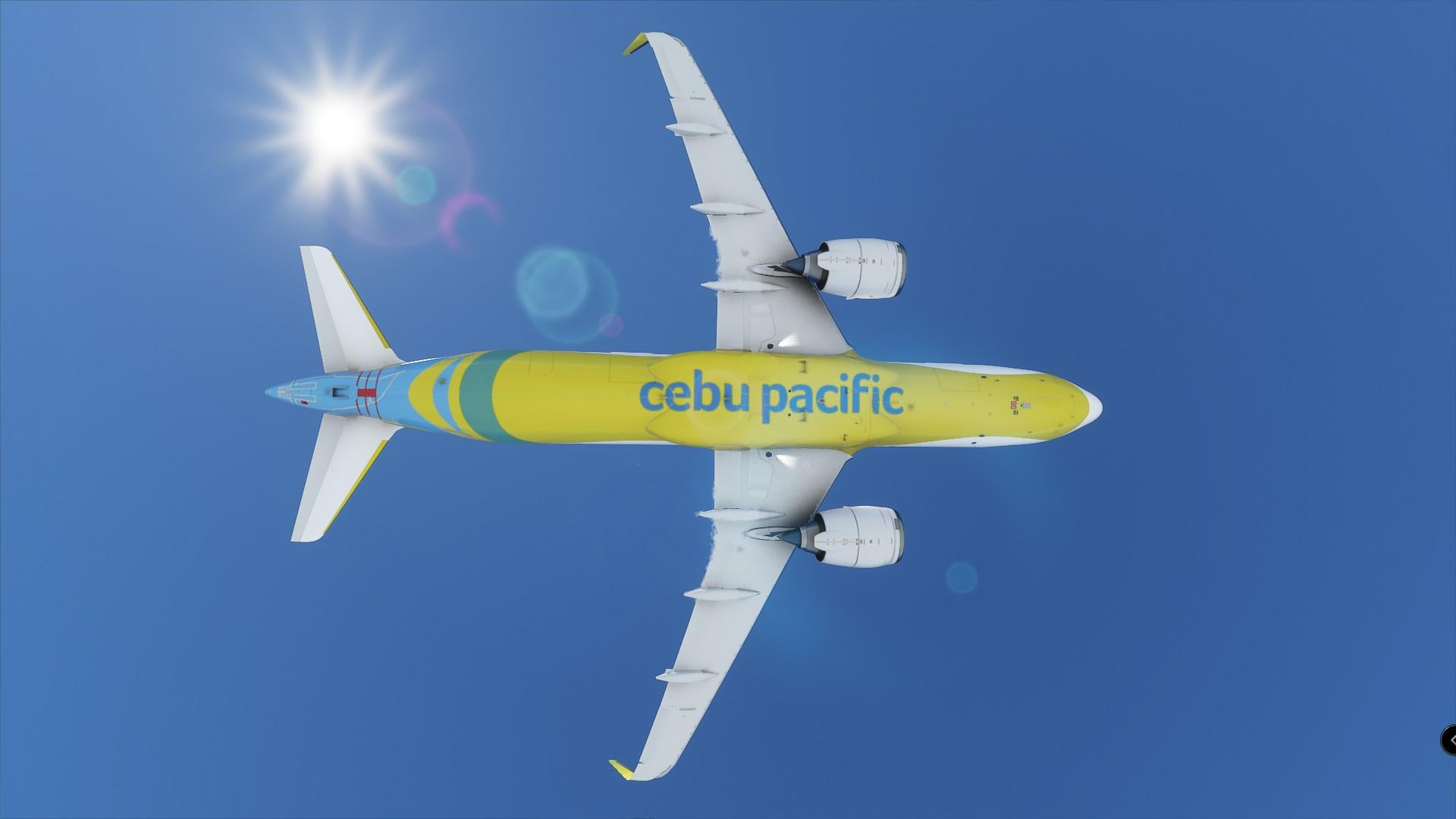1920x1080 8K livery A320neo Cebu Pacific
