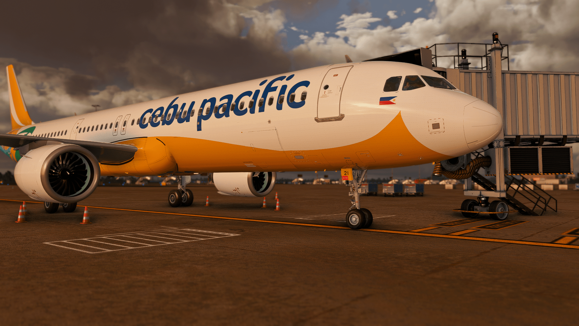 1920x1080 Airbus A321neo Cebu Pacific Livery Pack