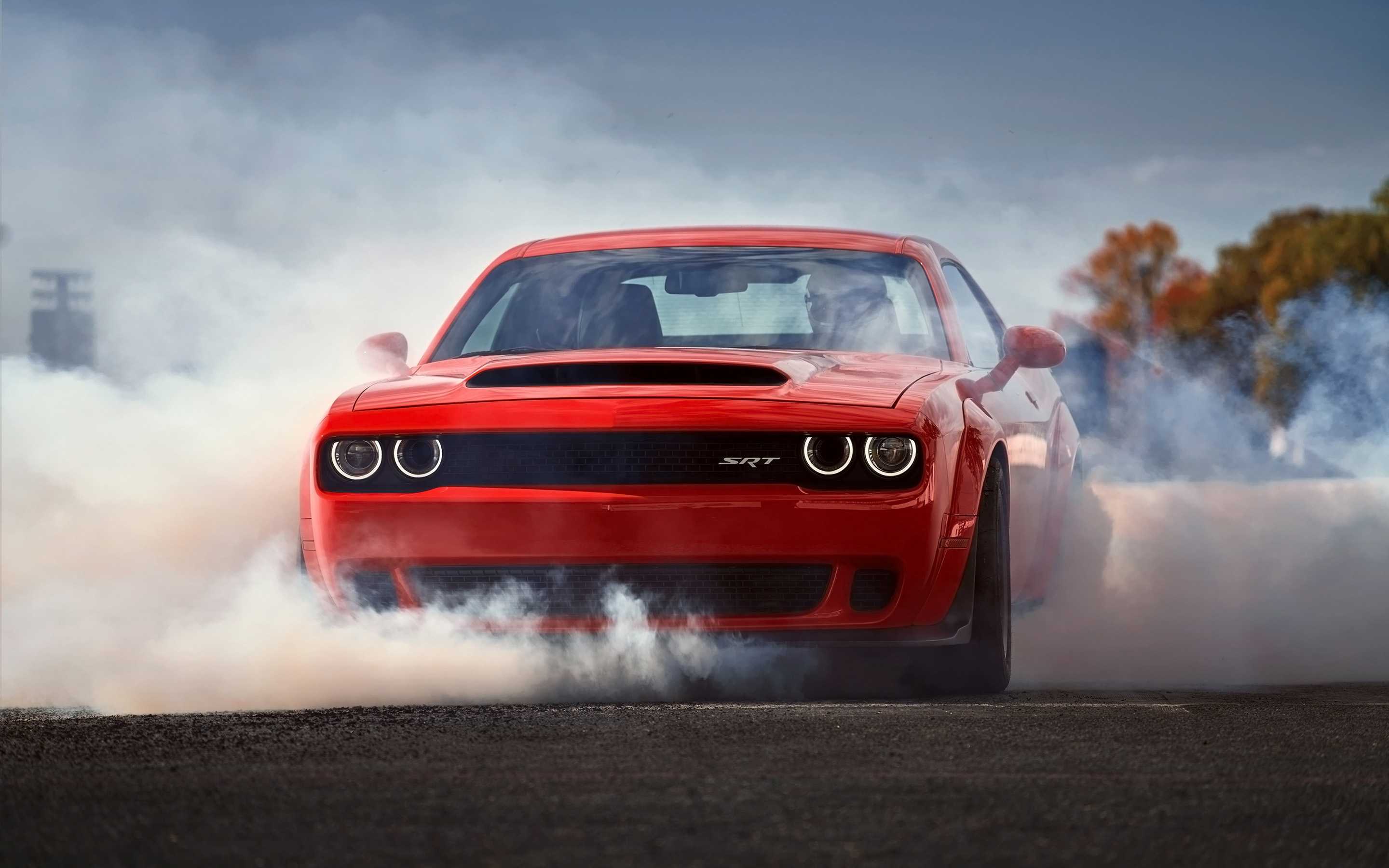 2880x1800 Dodge Challenger SRT Wallpaper Free HD Wallpaper
