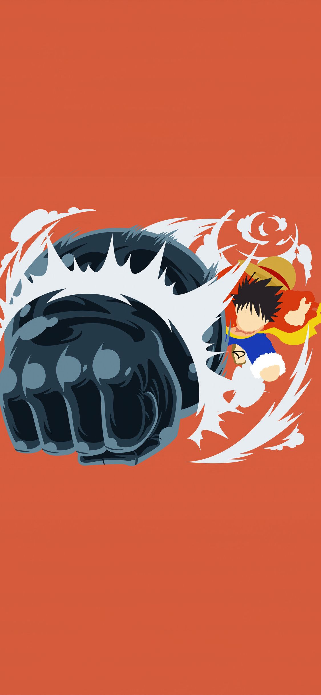 1125x2436 Monkey D Luffy Punch iPhone XS, iPhone iPhone X , HD 4k Wallpaper, Image, Background, Photos and Picture
